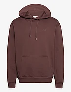 Crew Hoodie - BURNT RED