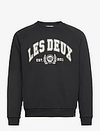 University Sweatshirt - BLACK/LIGHT DESERT SAND