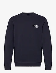 Les Deux - Copenhagen 2011 Sweatshirt - sweatshirts - dark navy//light ivory - 1