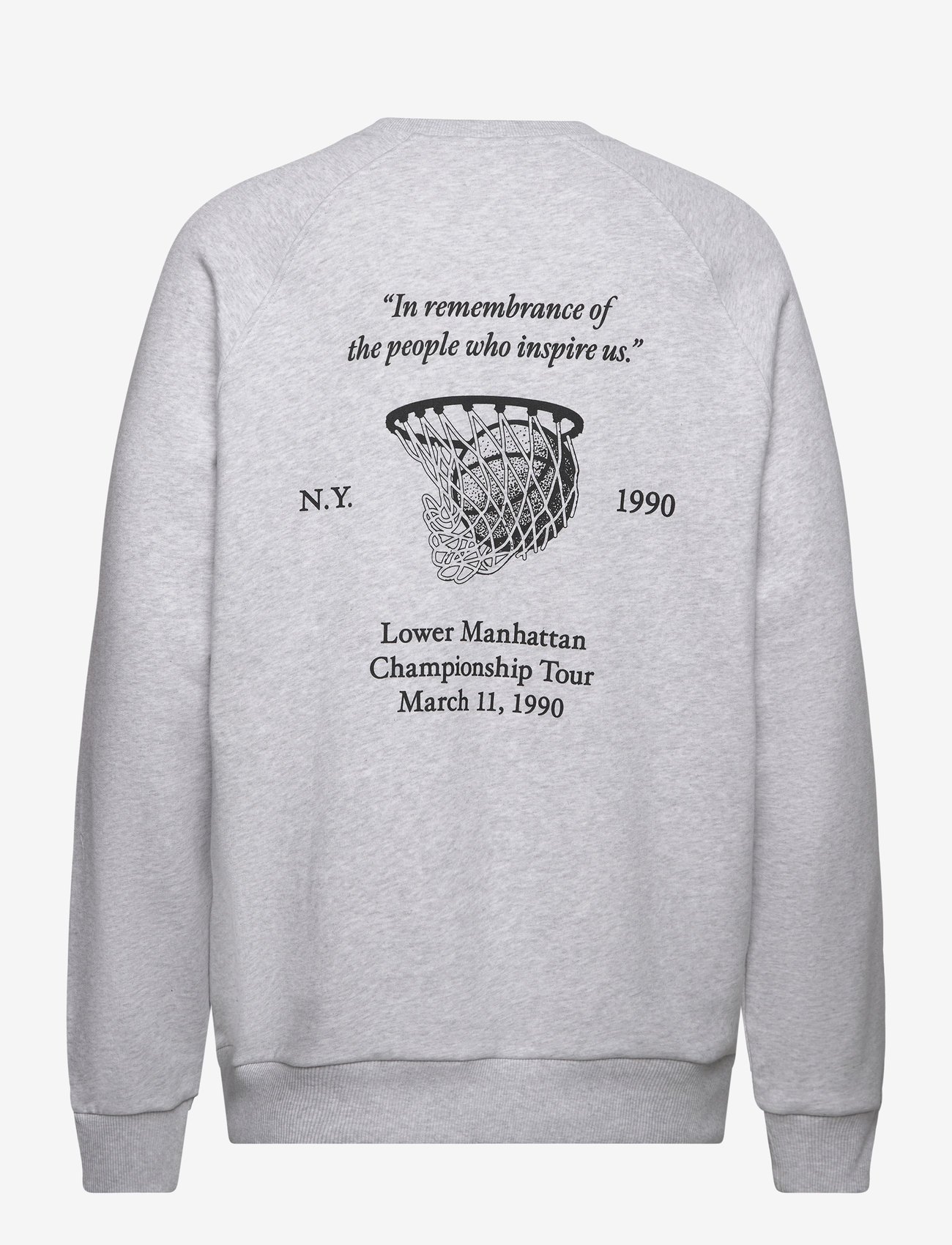 Les Deux - Tournament Sweatshirt - snow melange/black - 1