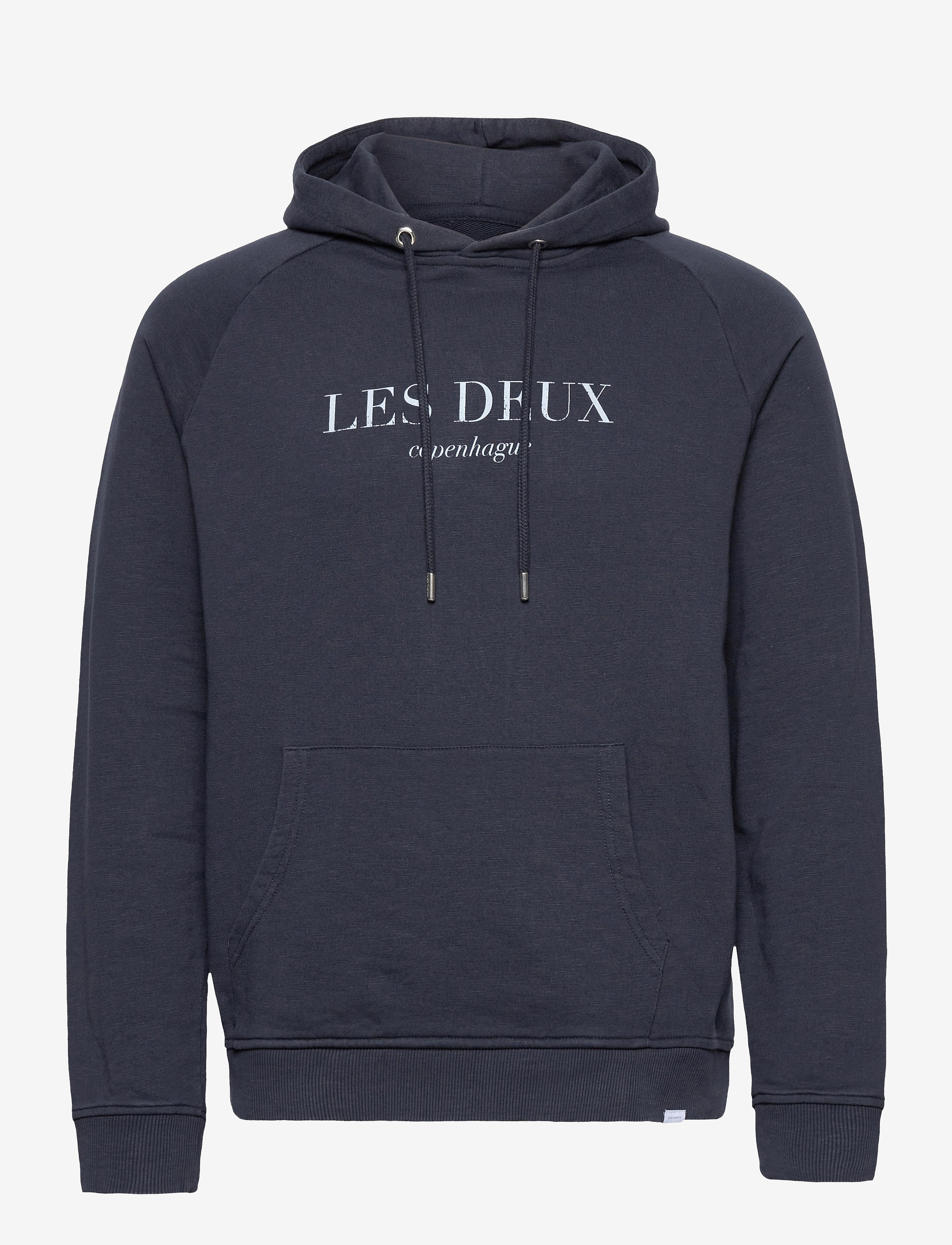 Les Deux - Amalfi Hoodie - dark navy/dust blue - 0