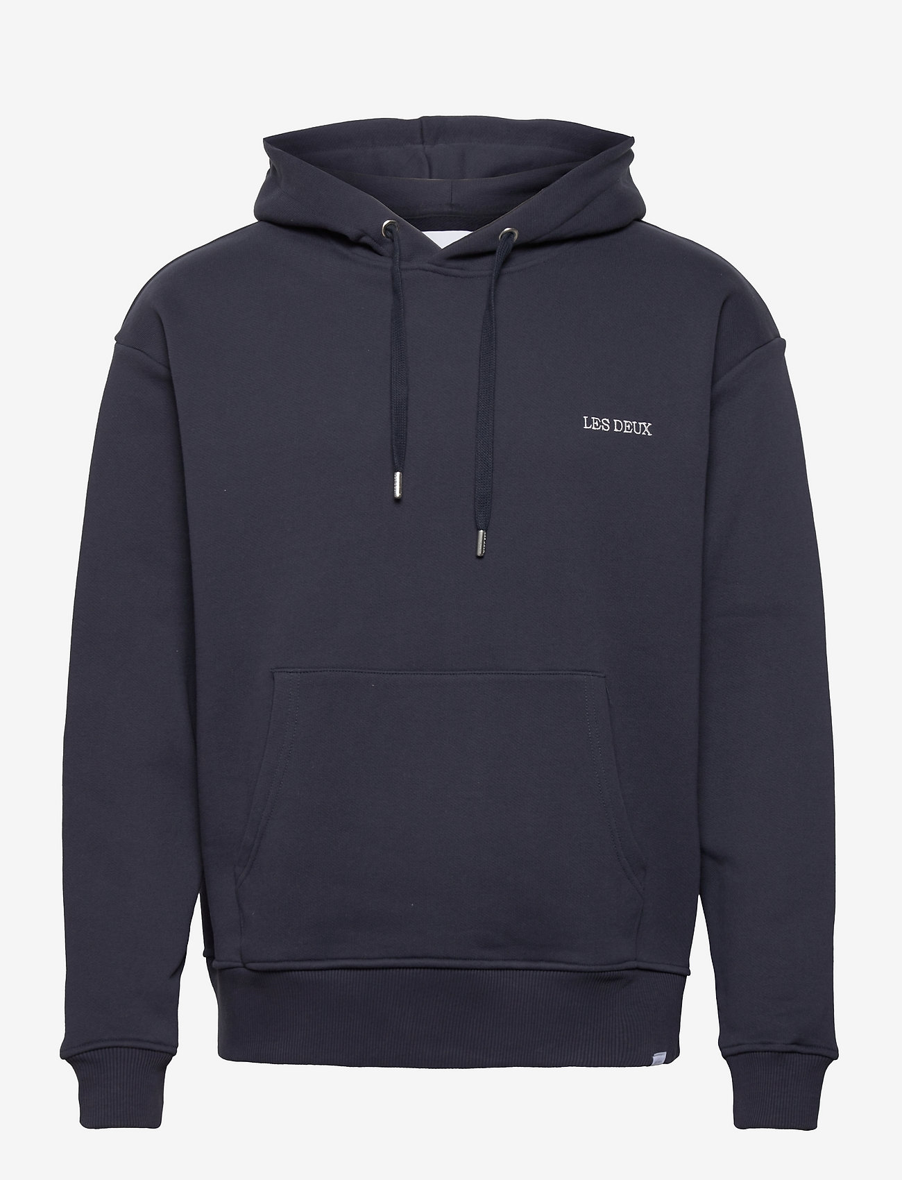 Les Deux - Diego Hoodie - dark navy/ivory - 0
