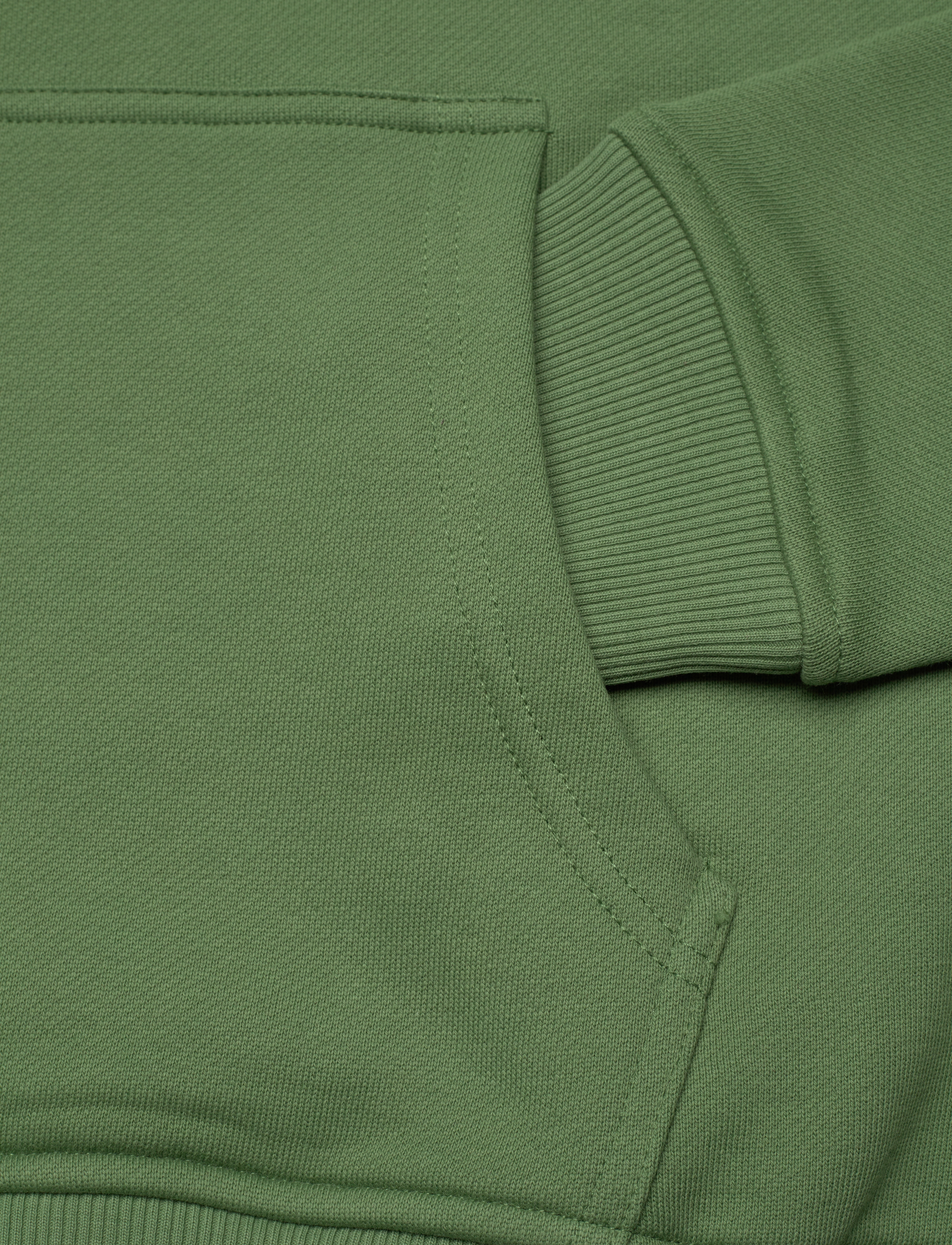 Les Deux - Diego Hoodie - vineyard green/white - 3