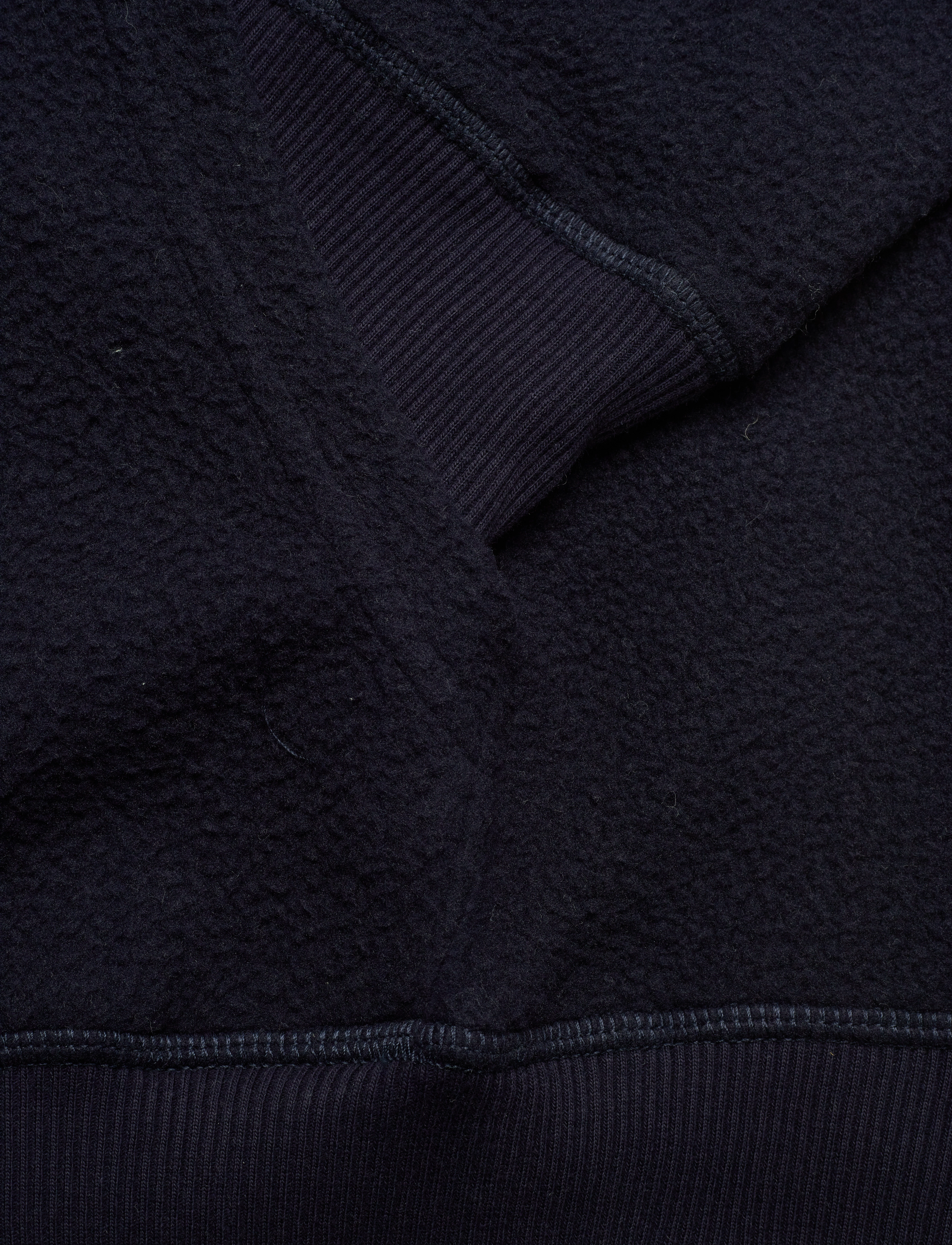 Les Deux - Duncan Pile Hoodie - dark navy - 3