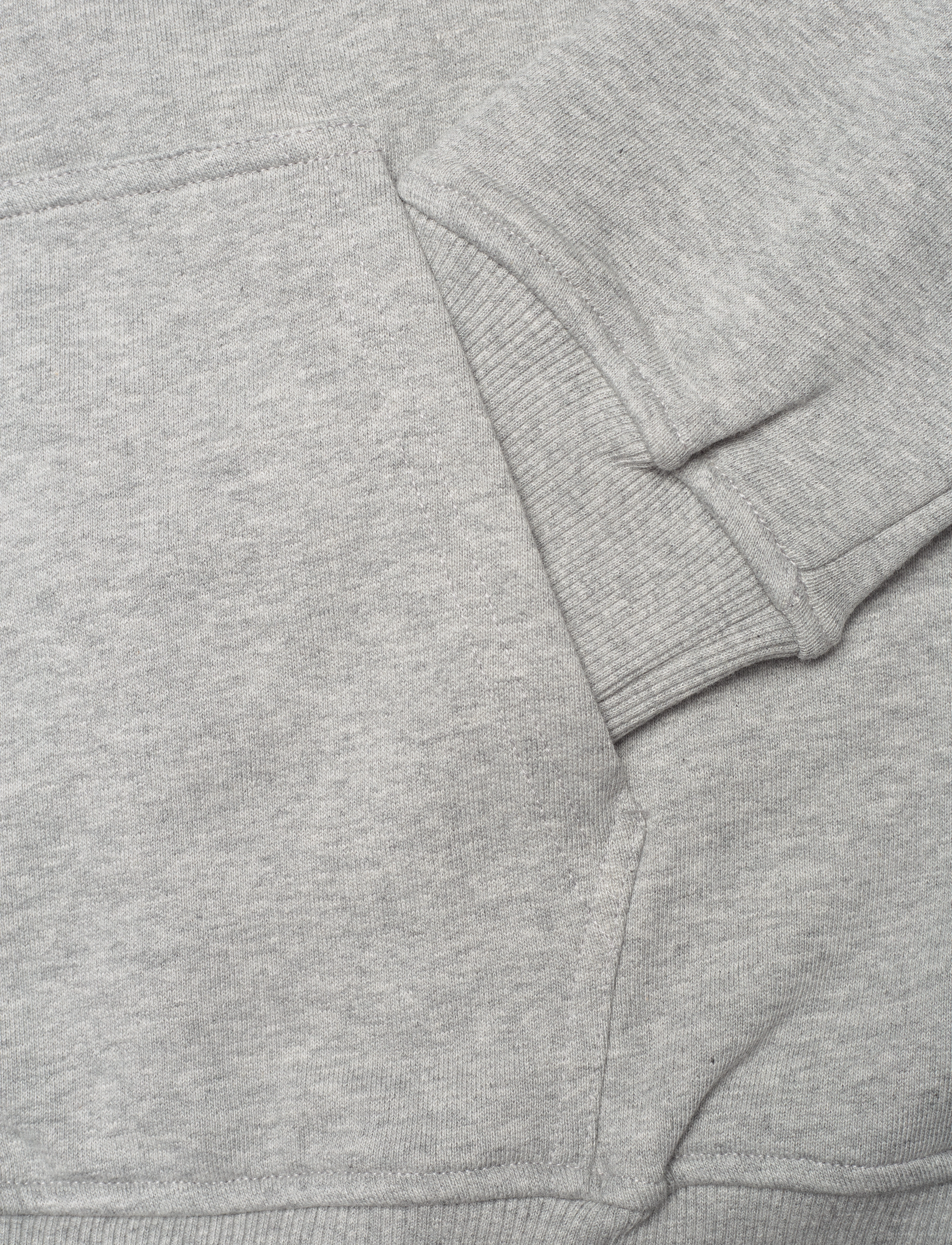 Les Deux - Nørregaard Hoodie - light grey melange/orange - 4