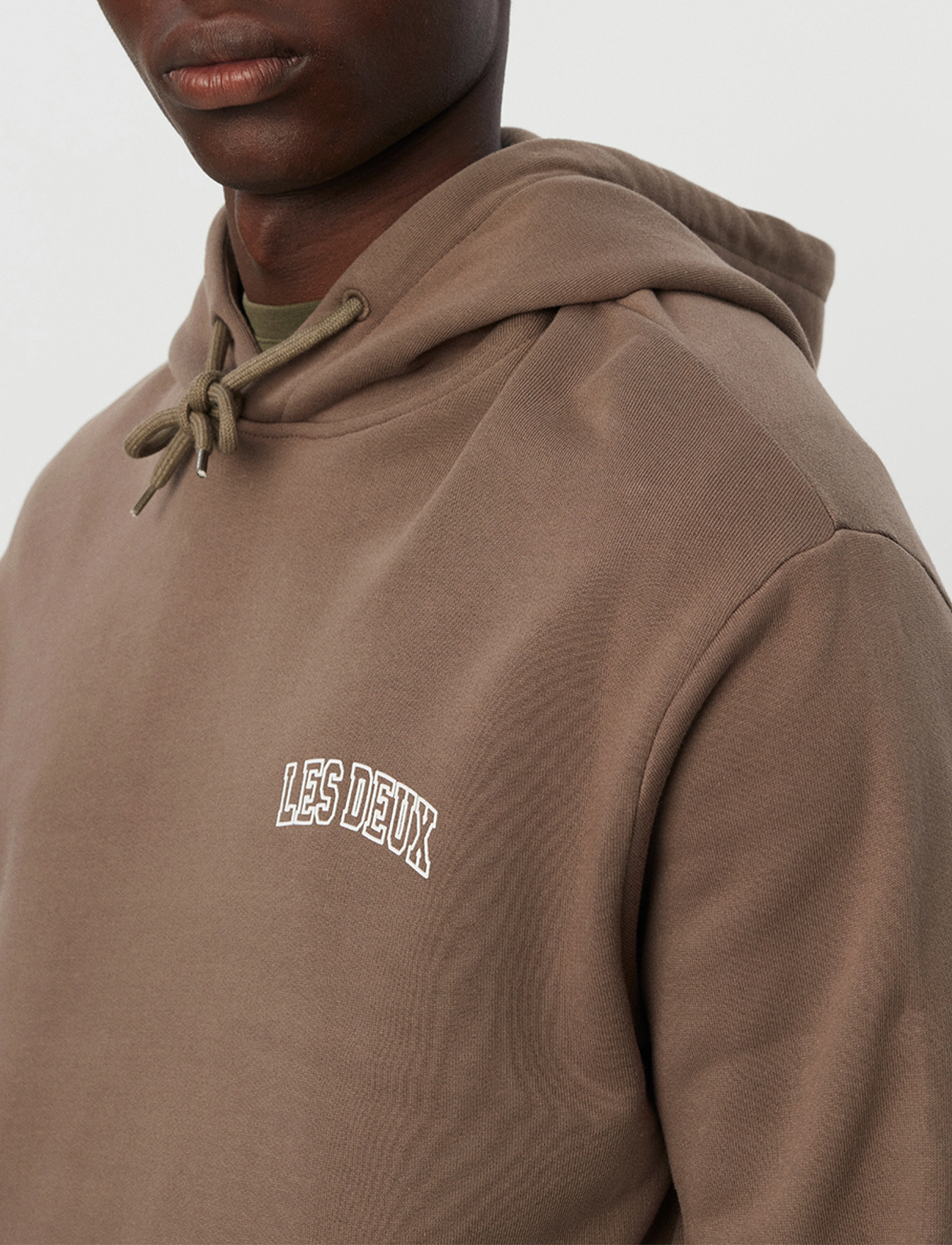 Les Deux - Blake Hoodie - mountain grey/ivory - 3