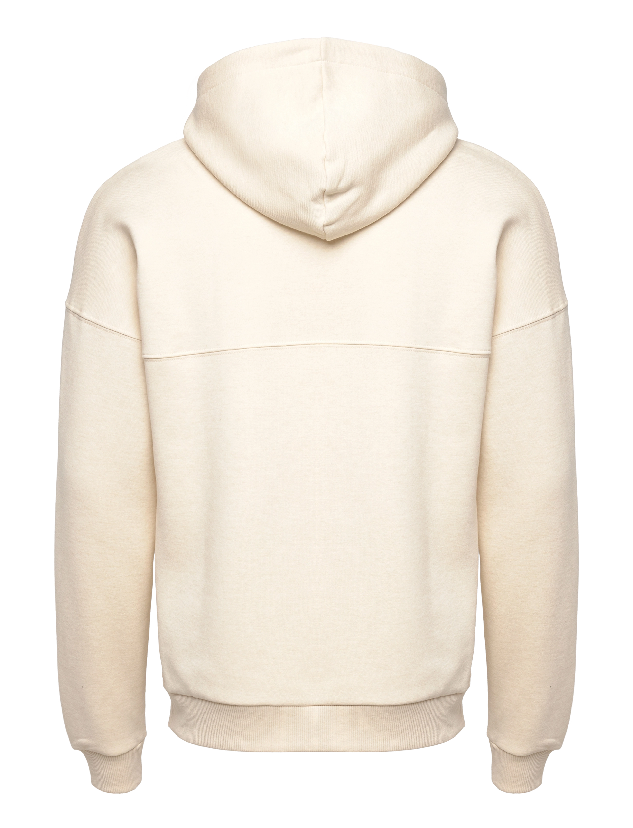 Les Deux - Carter Wool Hoodie - ivory/olive night - 1