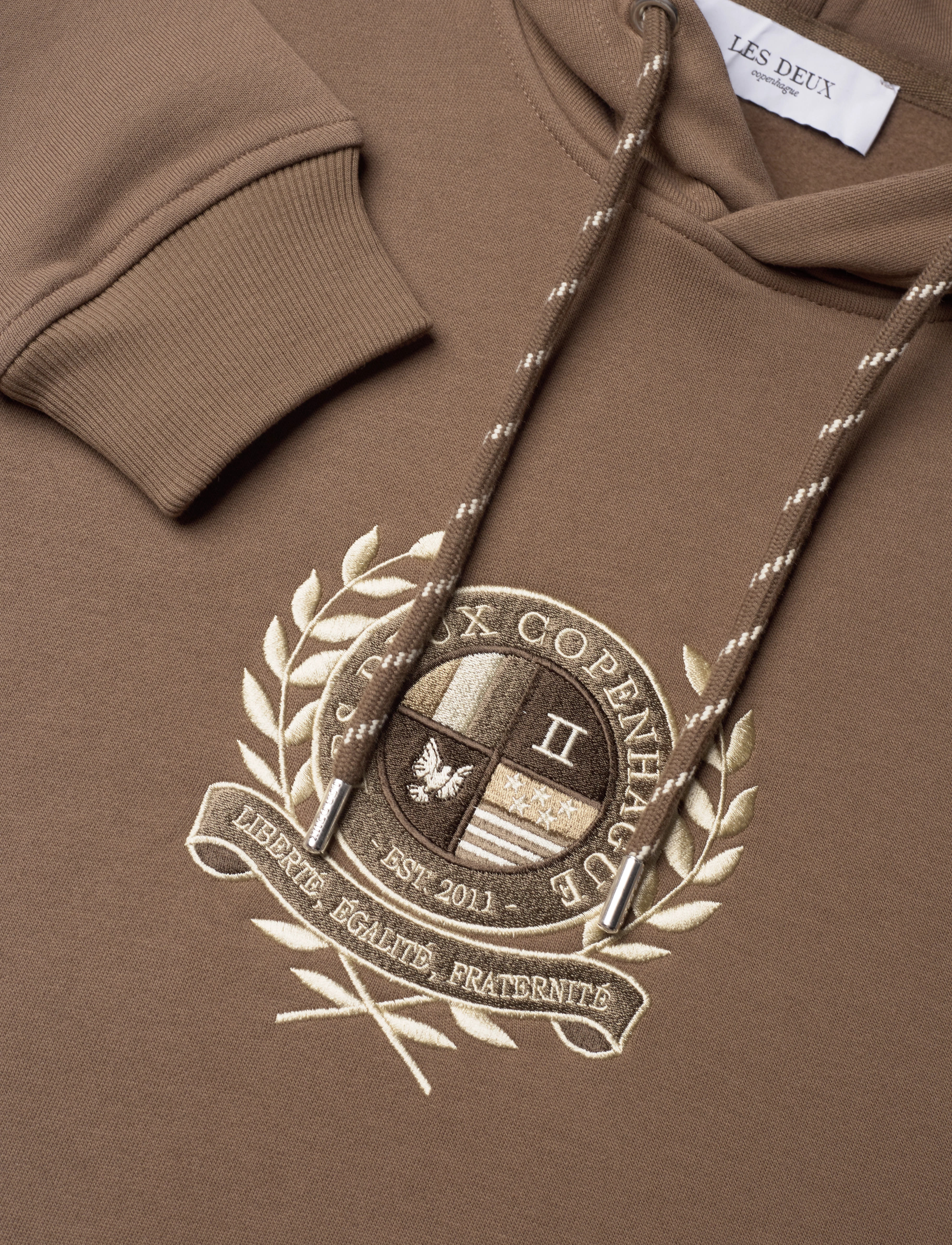 Les Deux - Egalité Hoodie 2.0 - mountain grey - 3