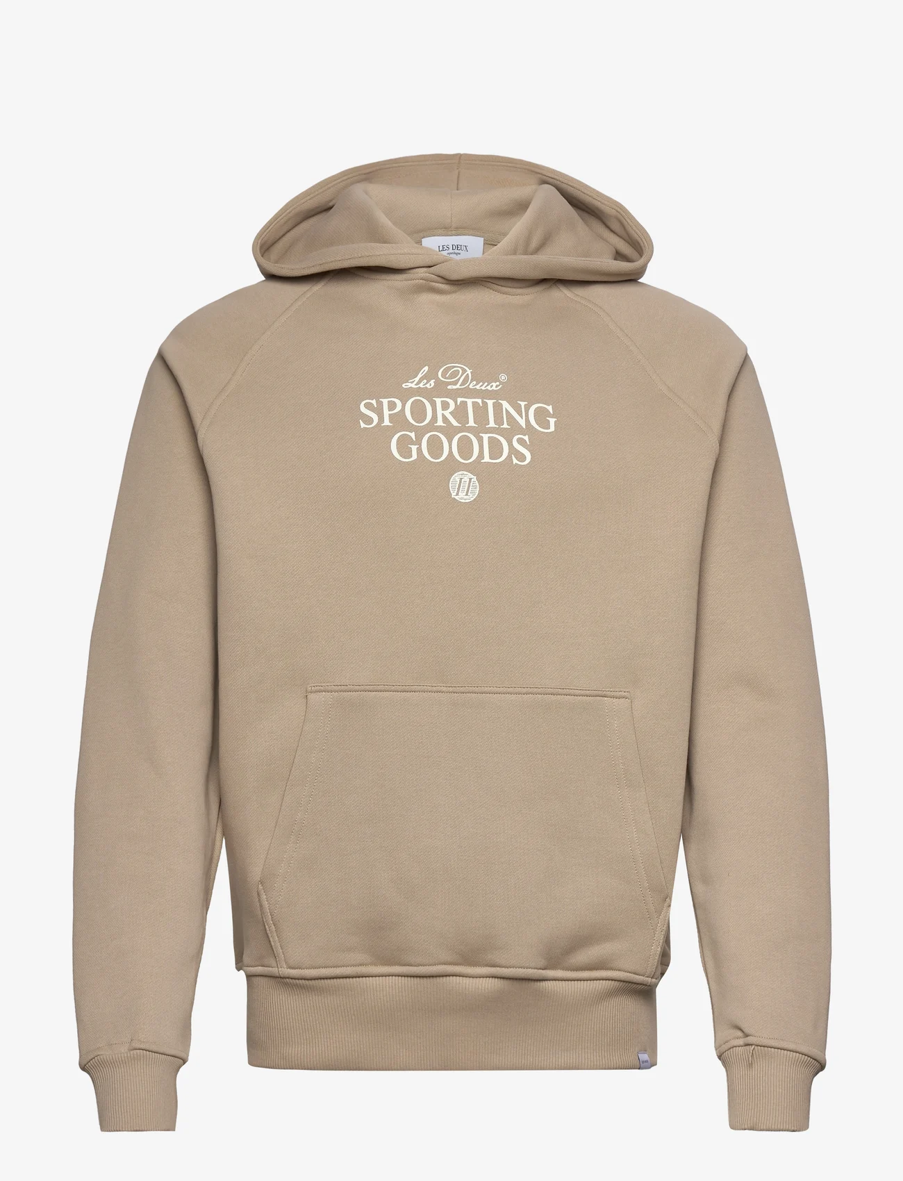 Les Deux - Sporting Goods Hoodie 2.0 - hoodies - dark sand/ivory - 0