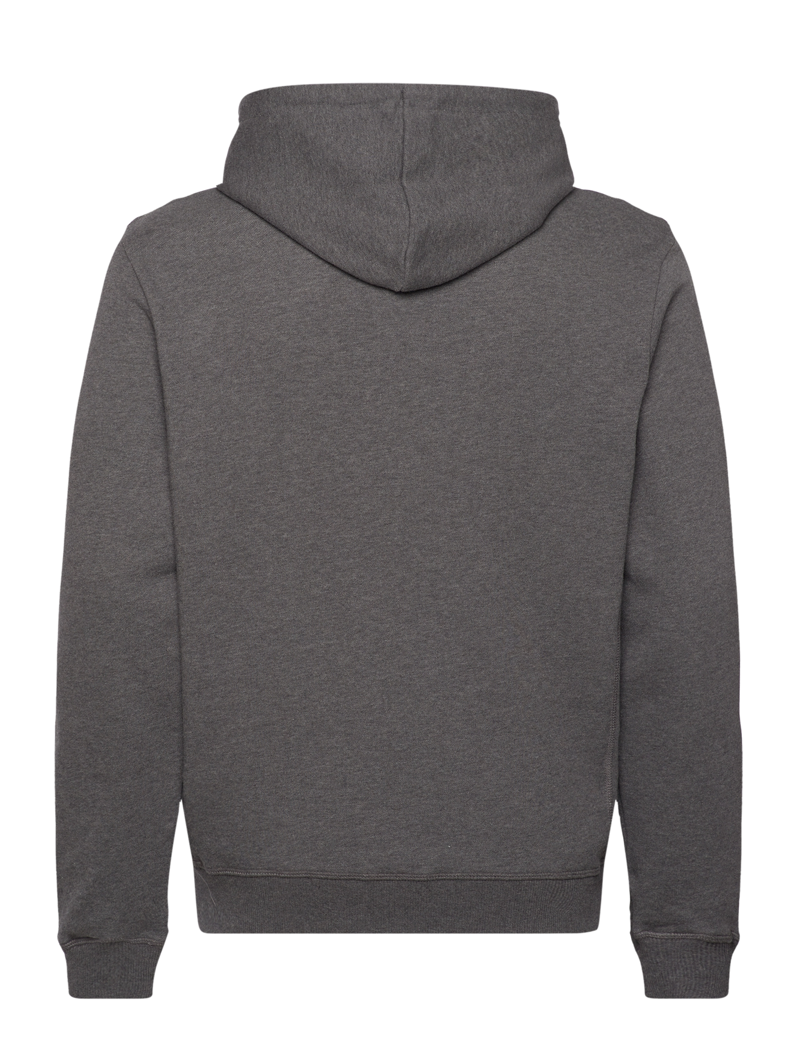 Les Deux - Lens Hoodie - Seasonal - charcoal melange/white - 1