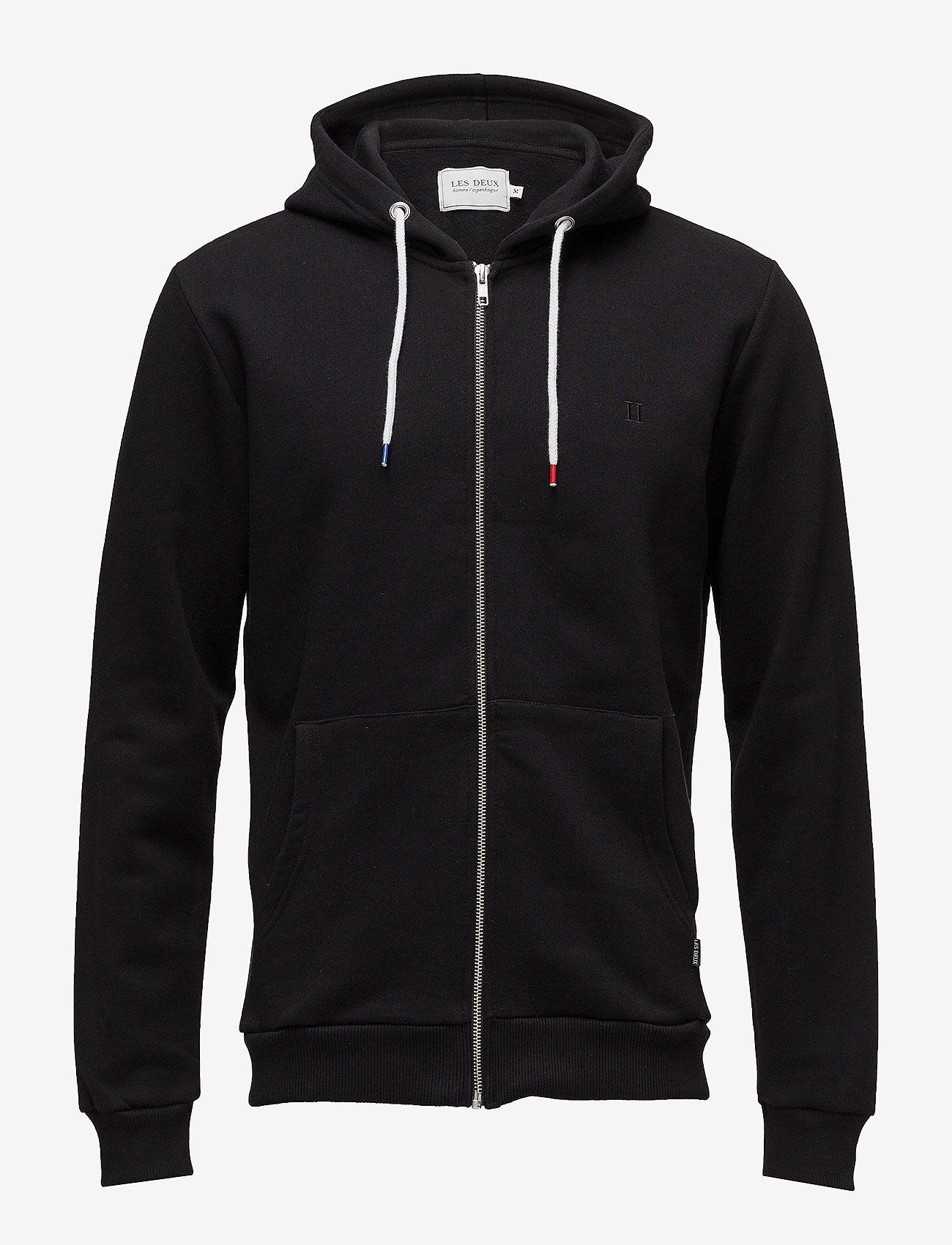 Les Deux - French Zipper Hoodie - black - 0