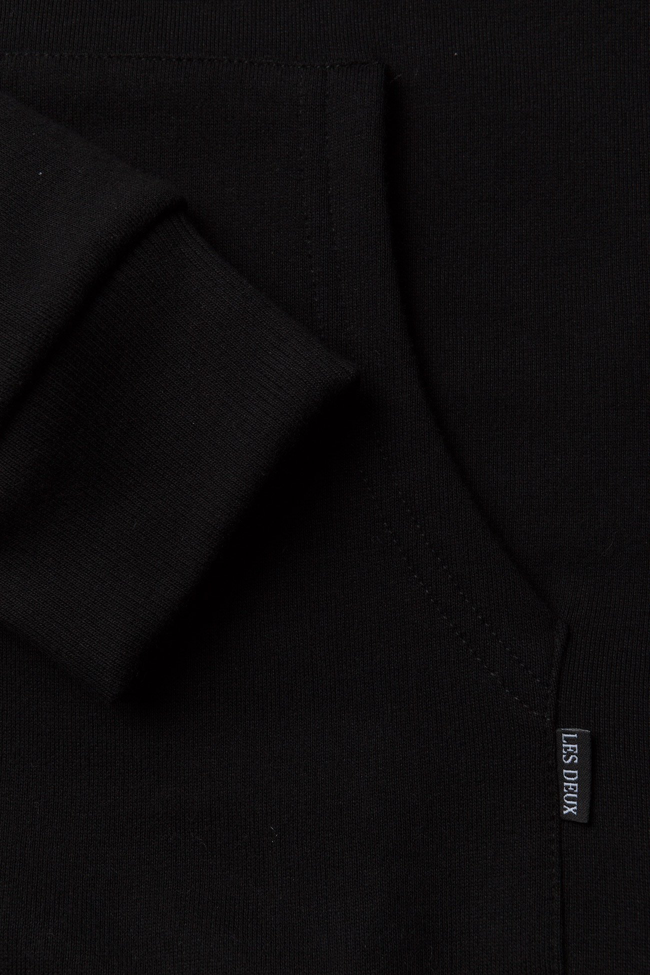 Les Deux - French Zipper Hoodie - black - 3