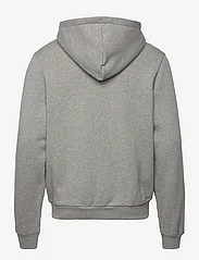 Les Deux - Blake Zipper Hoodie - hoodies - grey melange/white - 1