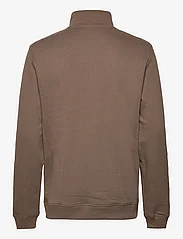 Les Deux - Piece Half-Zip Sweatshirt - sweatshirts - mountain grey/burnt red-dark sand - 1