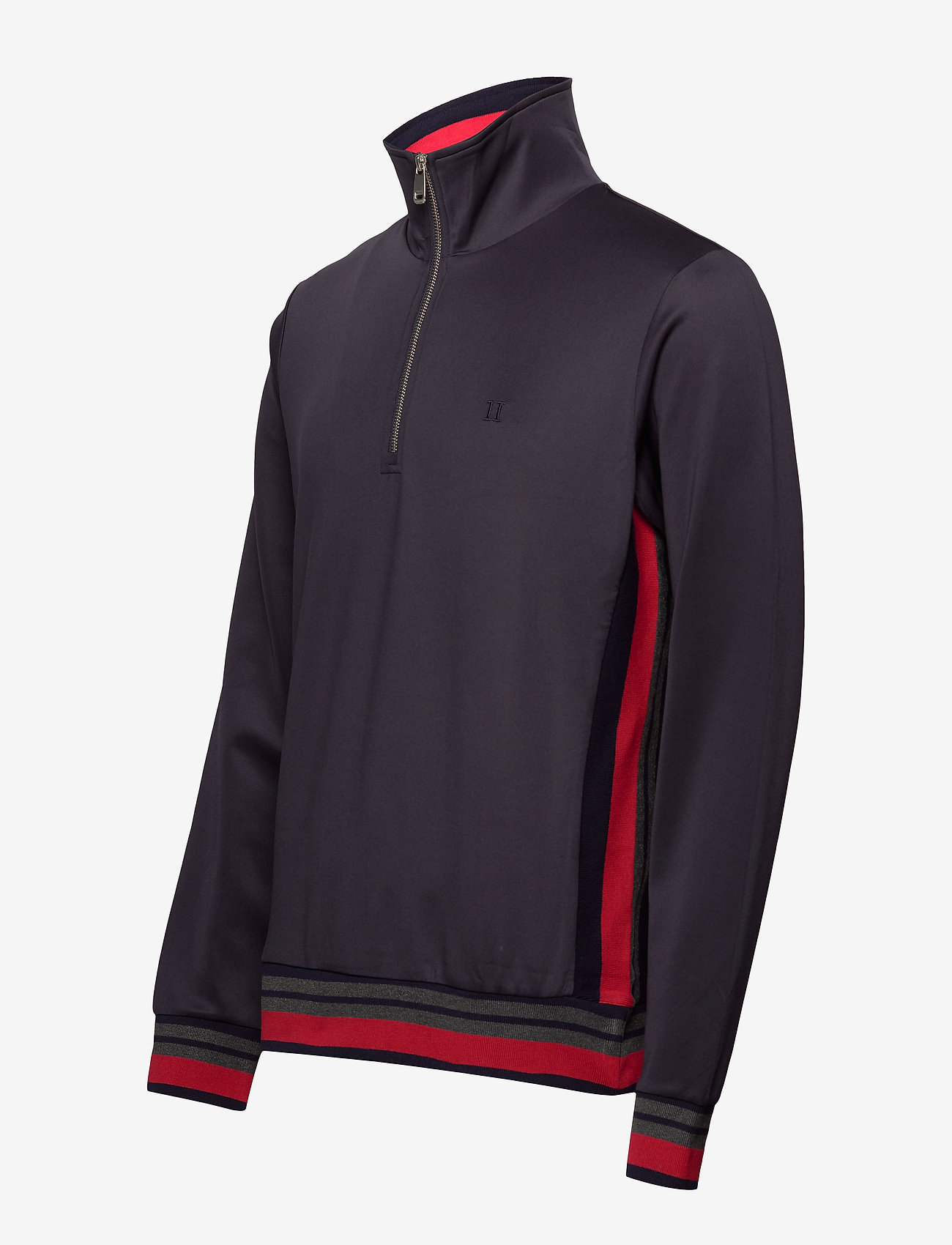 Les Deux - Couterly Track Jacket - dark navy/red - 1