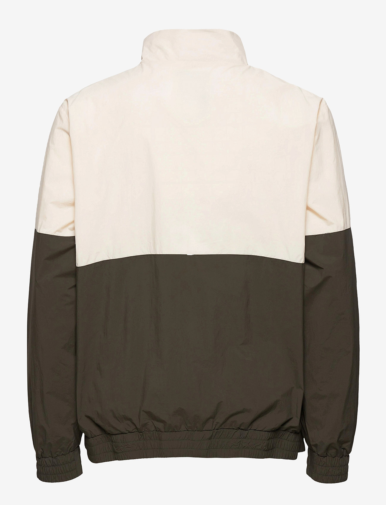 Les Deux - Jefferson Track Anorak - deep forrest/off white - 1
