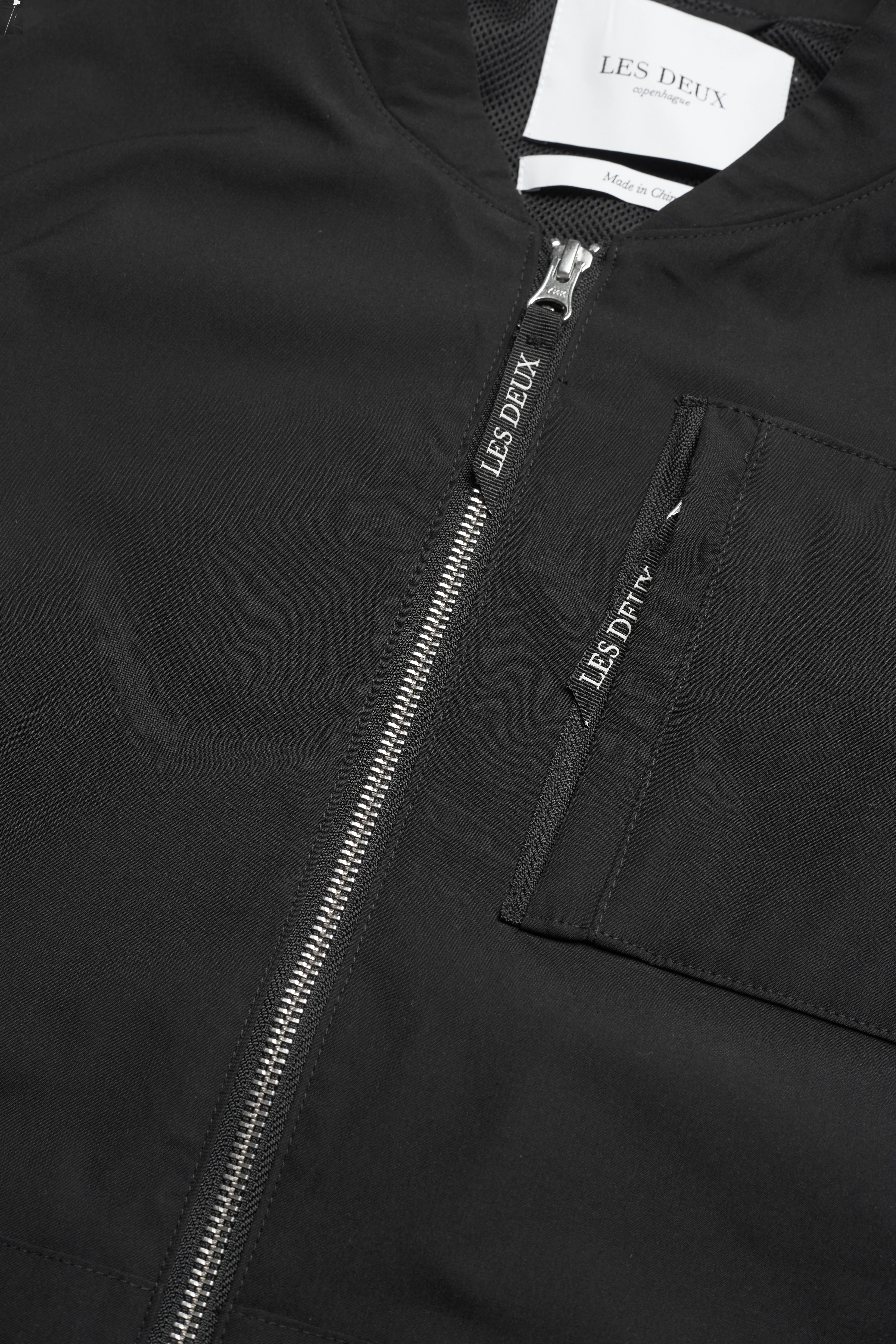 Les Deux - Johnson Track Gillet - black - 3