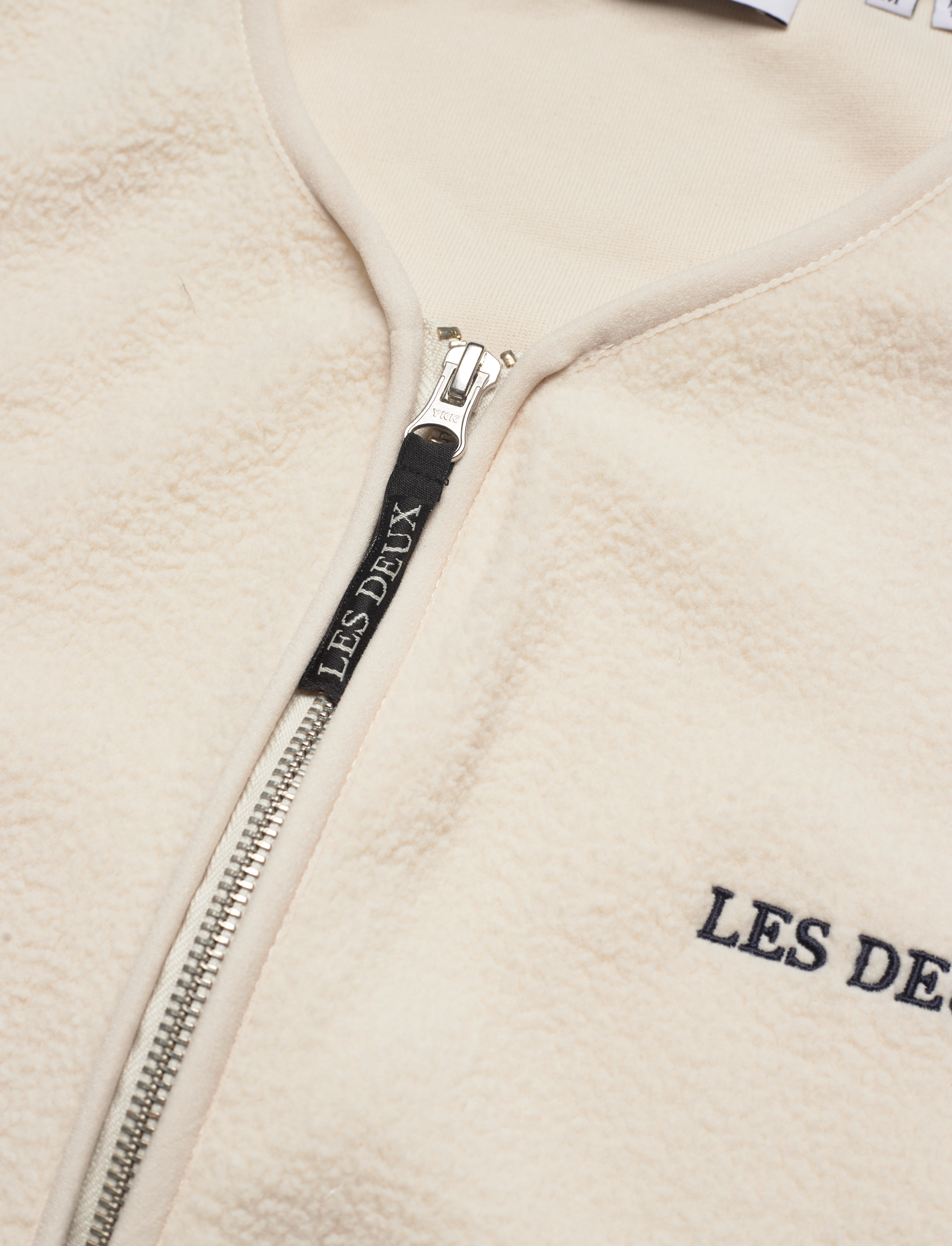 Les Deux - Duncan Pile Vest - ivory - 2