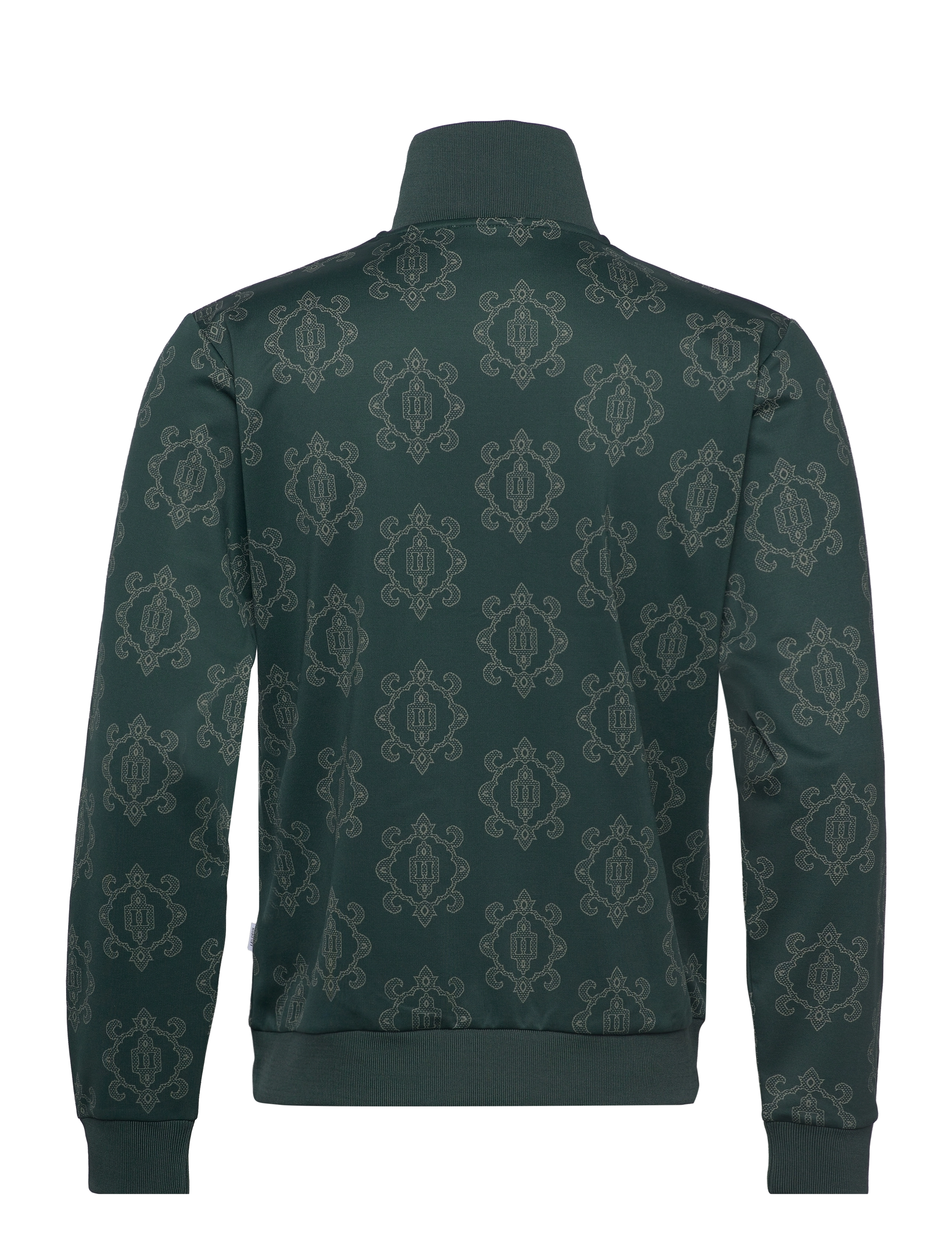 Les Deux - Ballier Jacquard Track Jacket - pine green/ivory - 1
