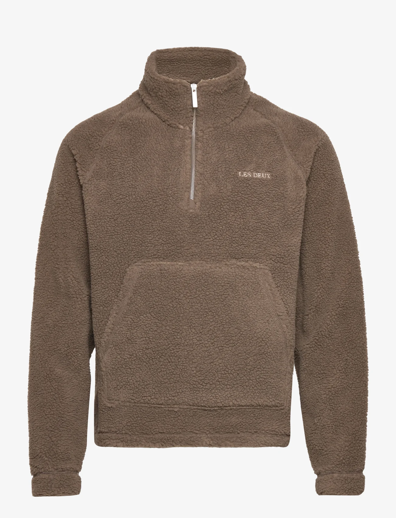 Les Deux - Ren Half-Zip Jacket - sweatshirts - mountain grey - 0