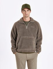 Les Deux - Ren Half-Zip Jacket - sweatshirts - mountain grey - 2