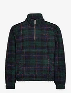 Ren Half-Zip Jacket - PINE GREEN/DARK NAVY