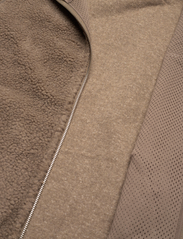 Les Deux - Ren Zipper Jacket - megztiniai ir džemperiai - mountain grey - 5