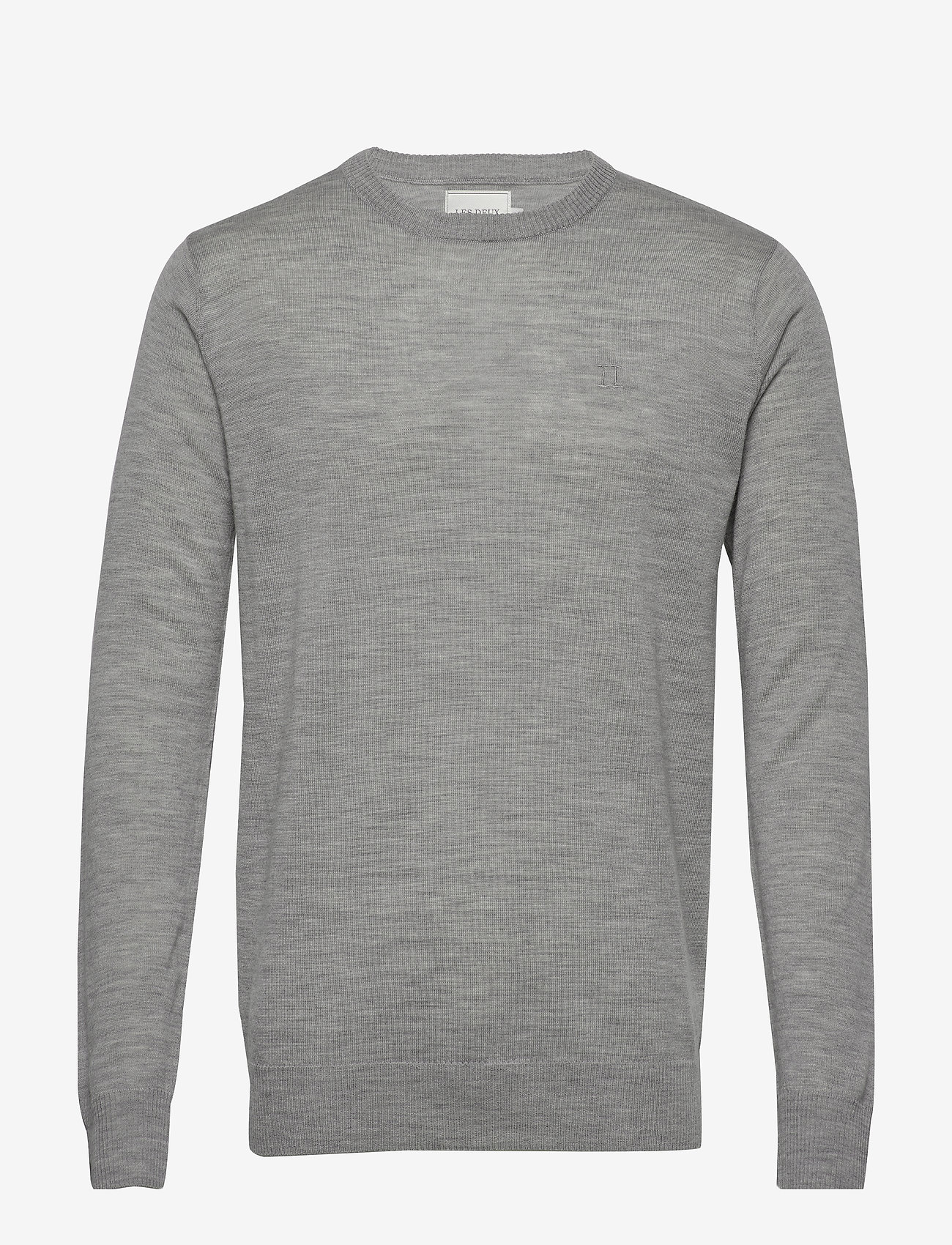 Les Deux - Ben Merino Knit - grey melange - 0