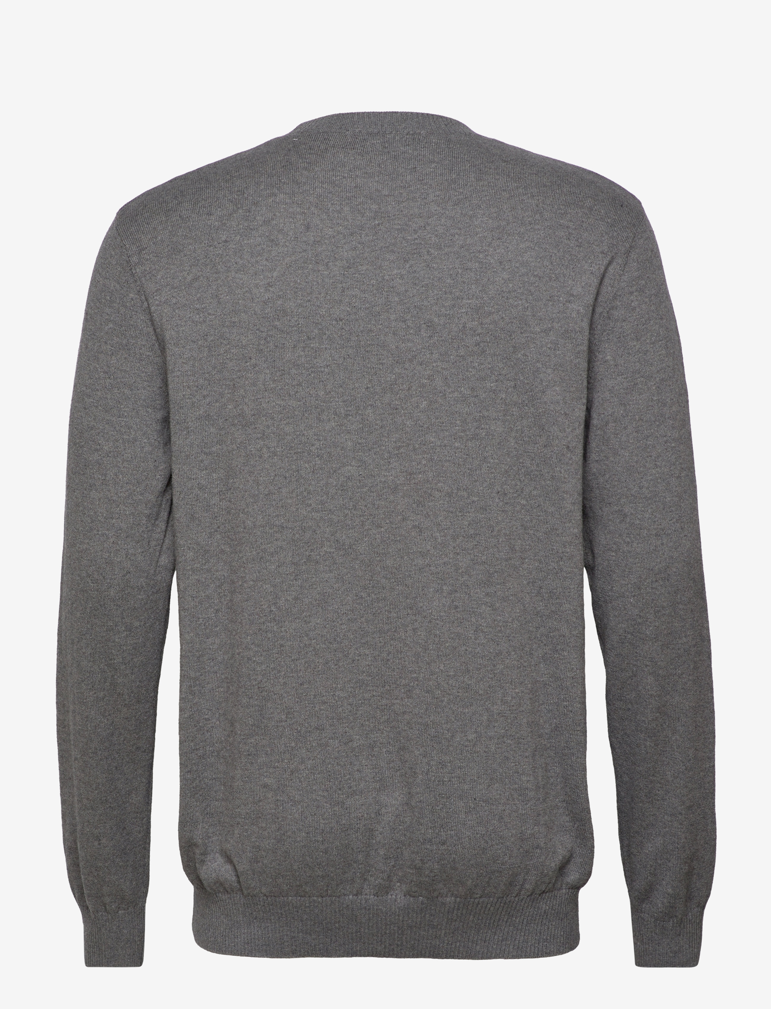 Les Deux - Etienne Cashton Knit - light grey melange/rosin-olive nigh - 1