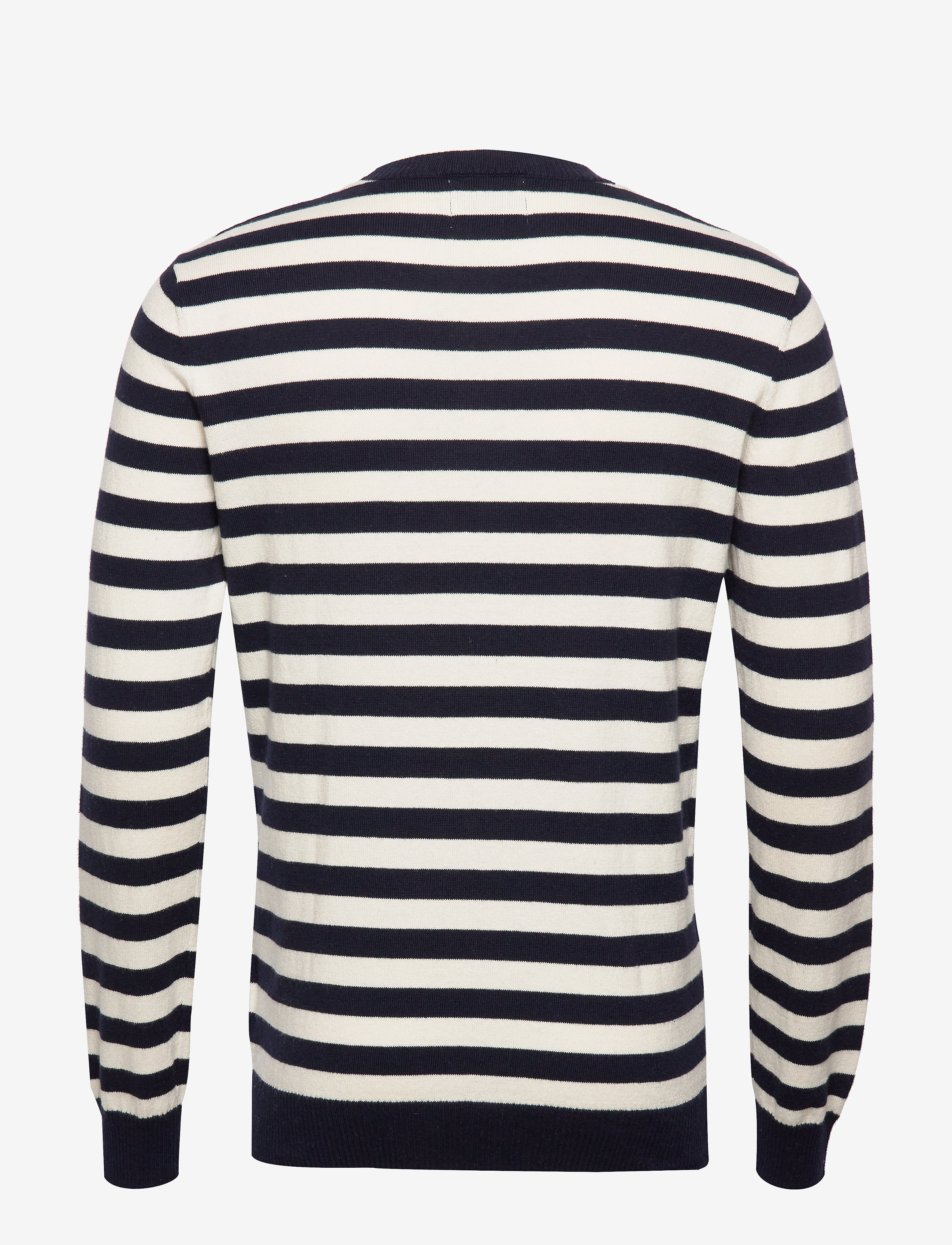 Les Deux - Etienne Cashton Knit - dark navy+off white/dark navy - 1