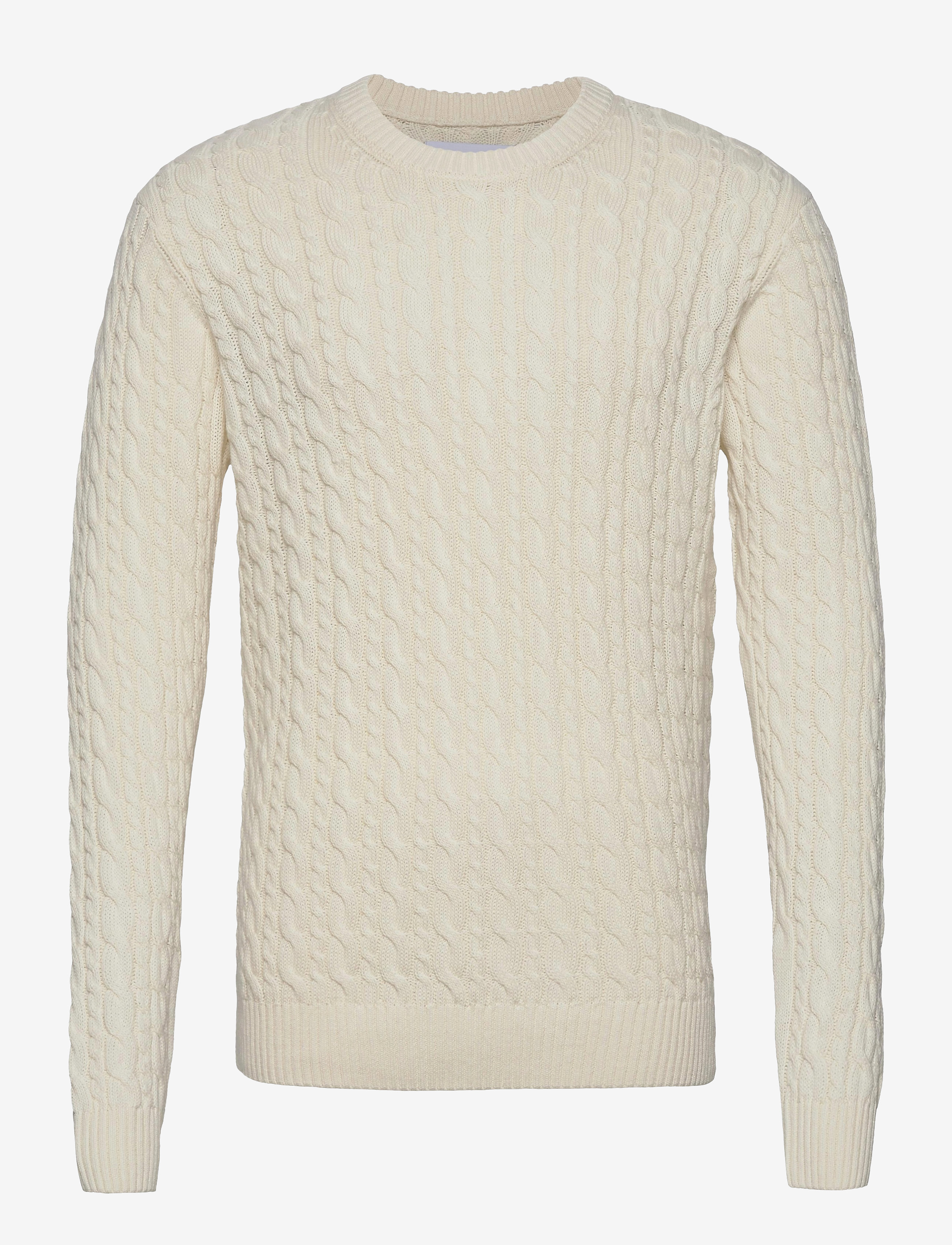 Les Deux - Emilio Cable Knit - off white - 0