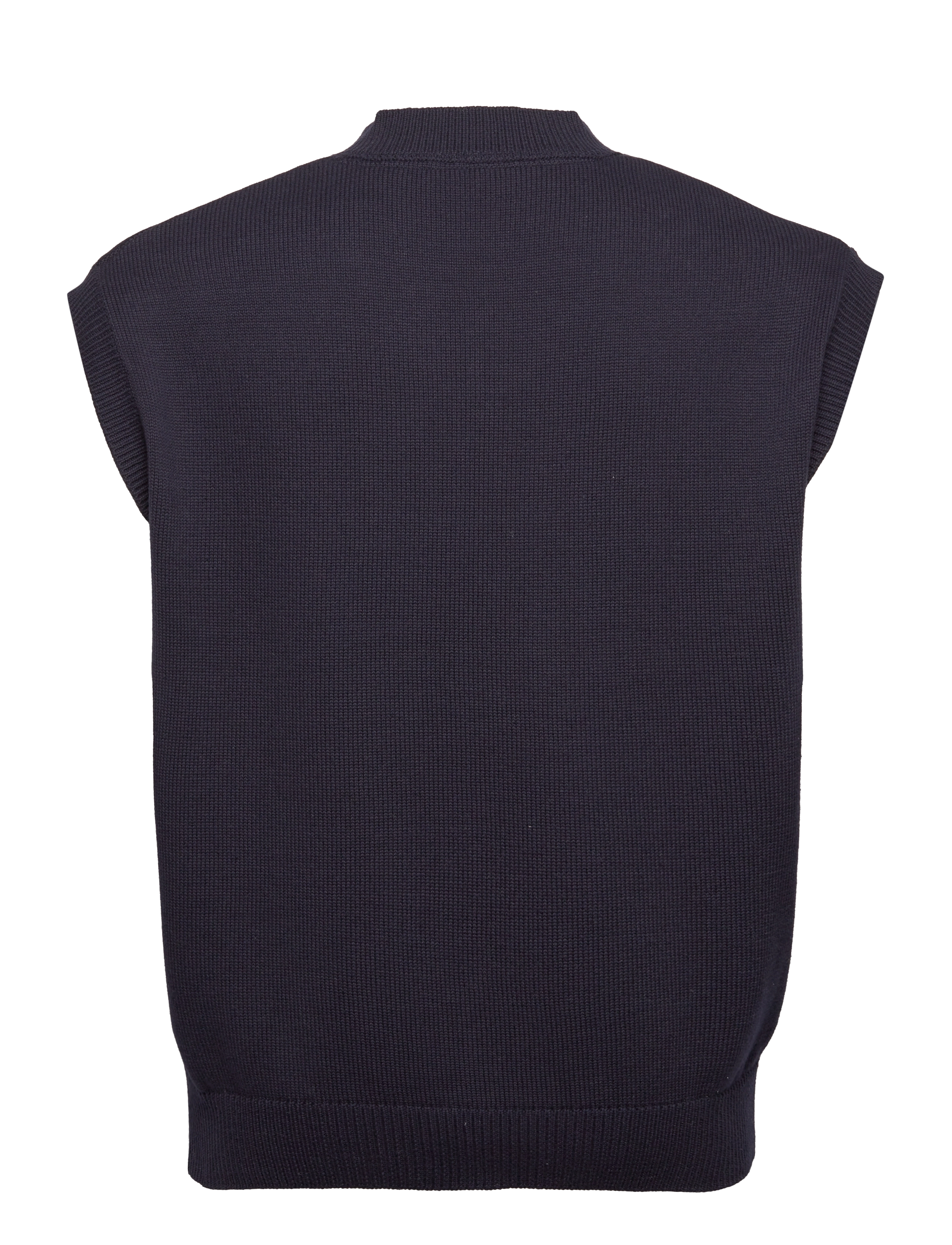Les Deux - Florent Cotton Logo Slipover - dark navy - 1