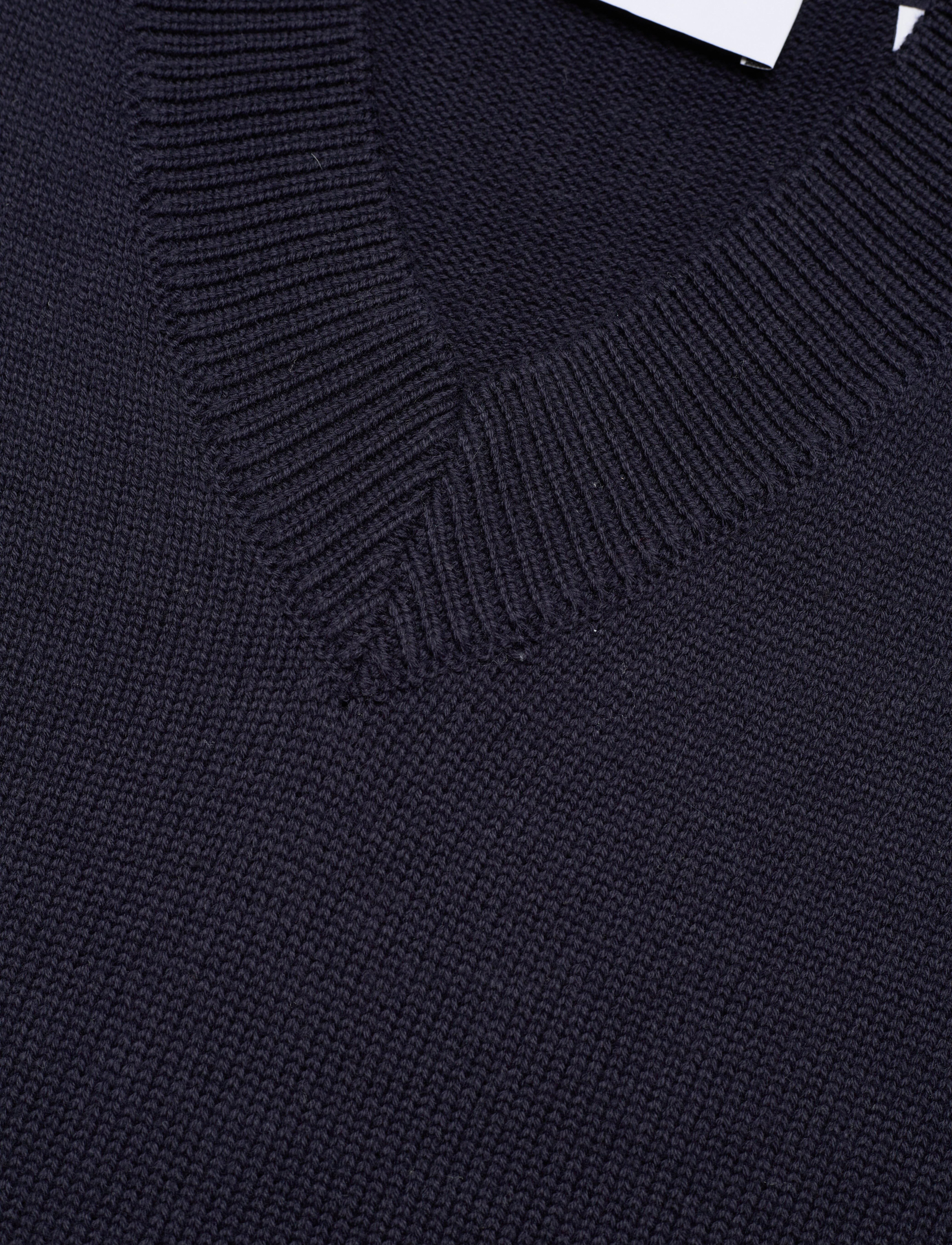 Les Deux - Florent Cotton Logo Slipover - dark navy - 3