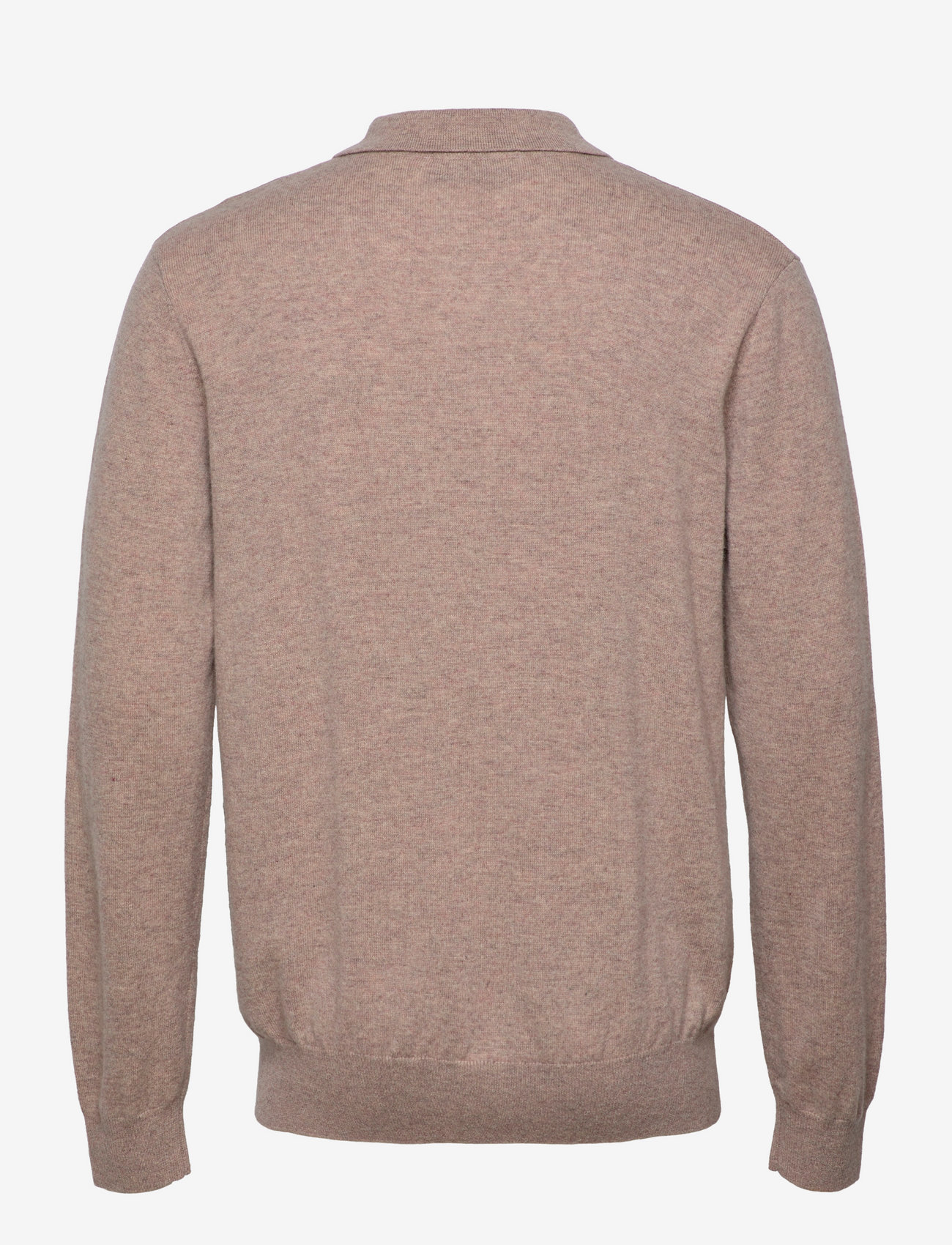 Les Deux - Frank Polo Knit - dark sand melange - 2