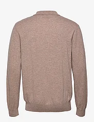 Les Deux - Frank Polo Knit - trikotažiniai polo marškinėliai - dark sand melange - 1
