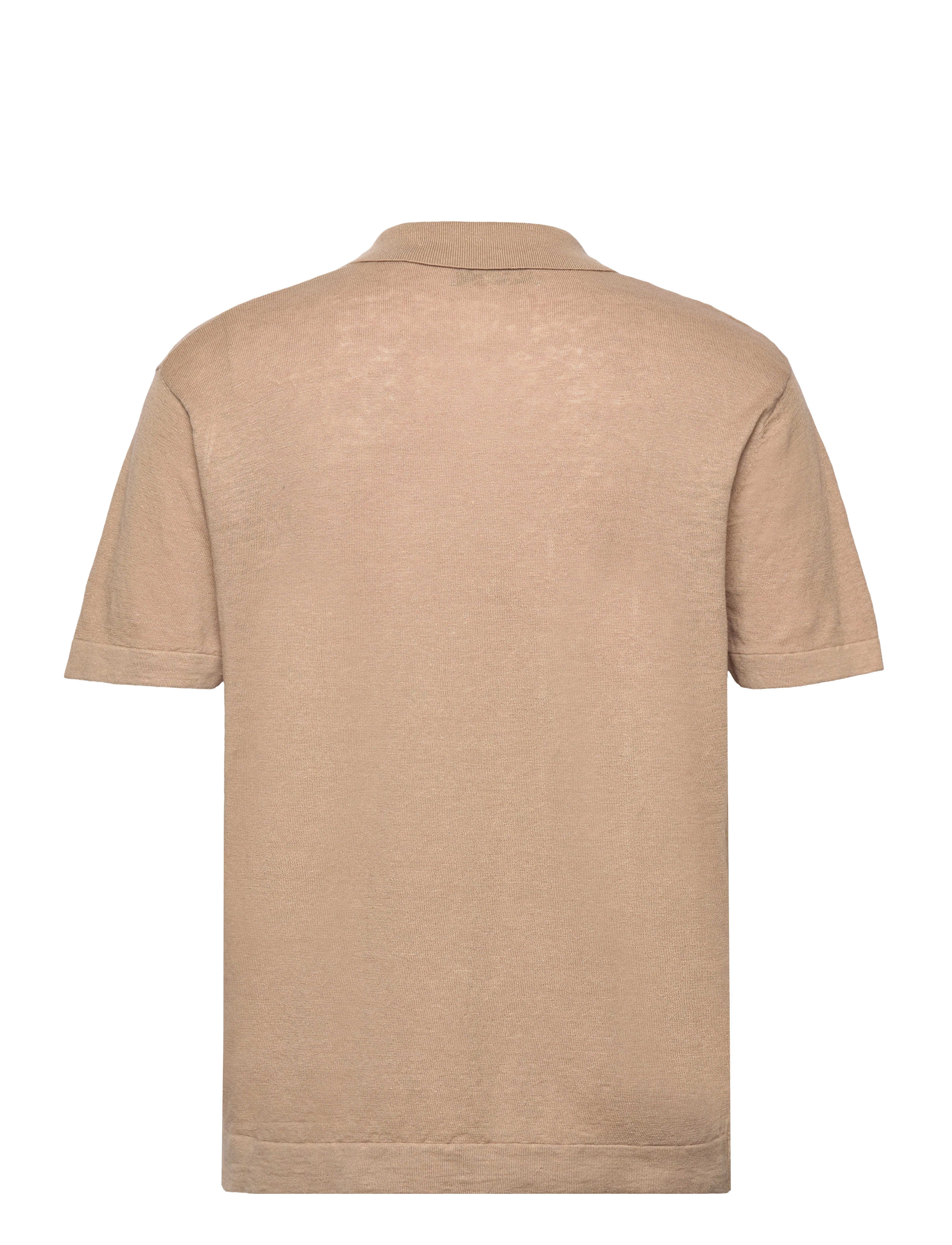 Les Deux - Elba Polo Knit - dark sand - 1