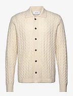 Garret Knit LS Shirt - IVORY