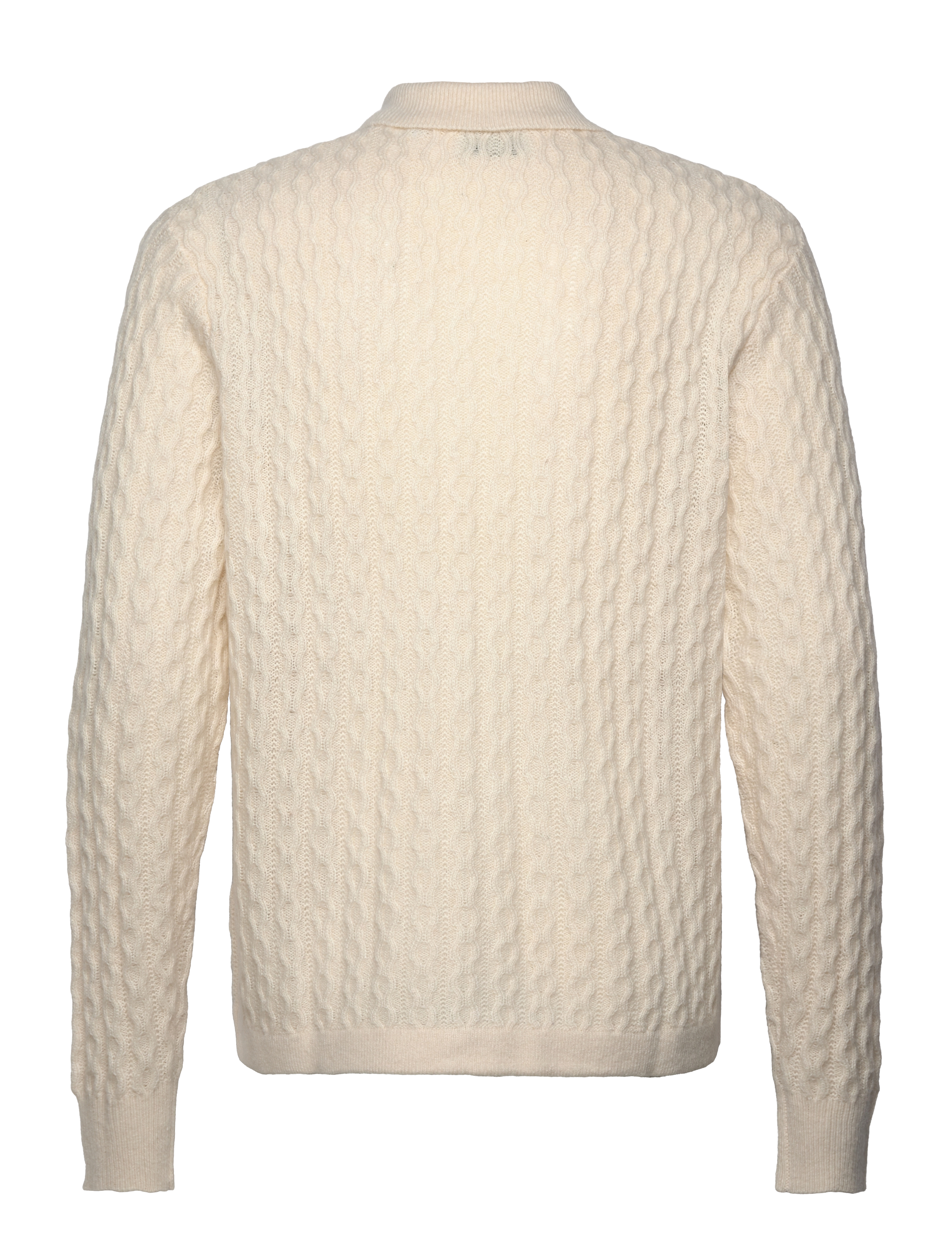 Les Deux - Garret Knit LS Shirt - ivory - 1