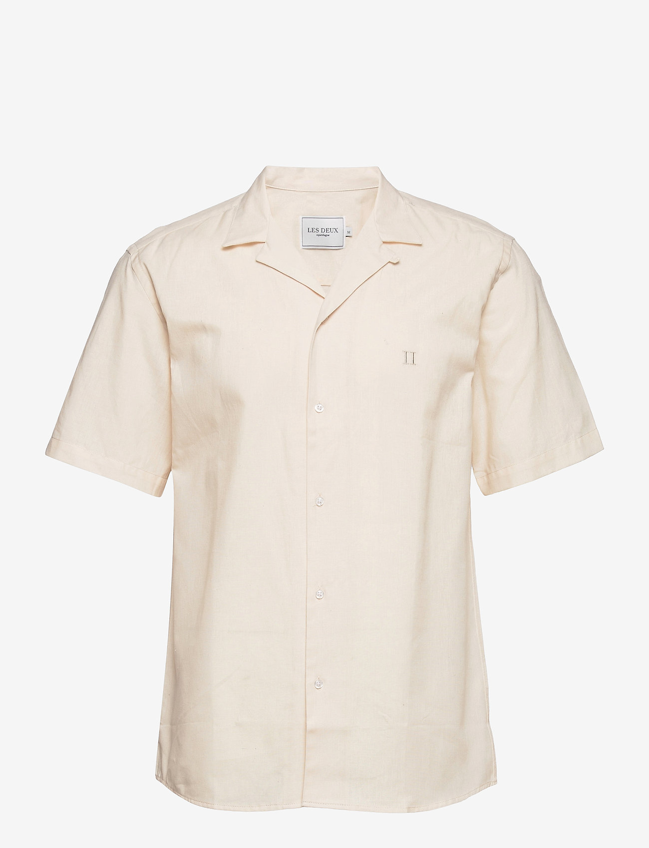 Les Deux - Simon Linen Shirt SS - off white - 0