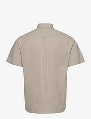 Les Deux - Louis Seersucker SS Shirt - basic-hemden - light sand - 1