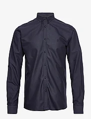 Les Deux - Christoph Oxford Shirt - nordischer stil - dark navy - 0