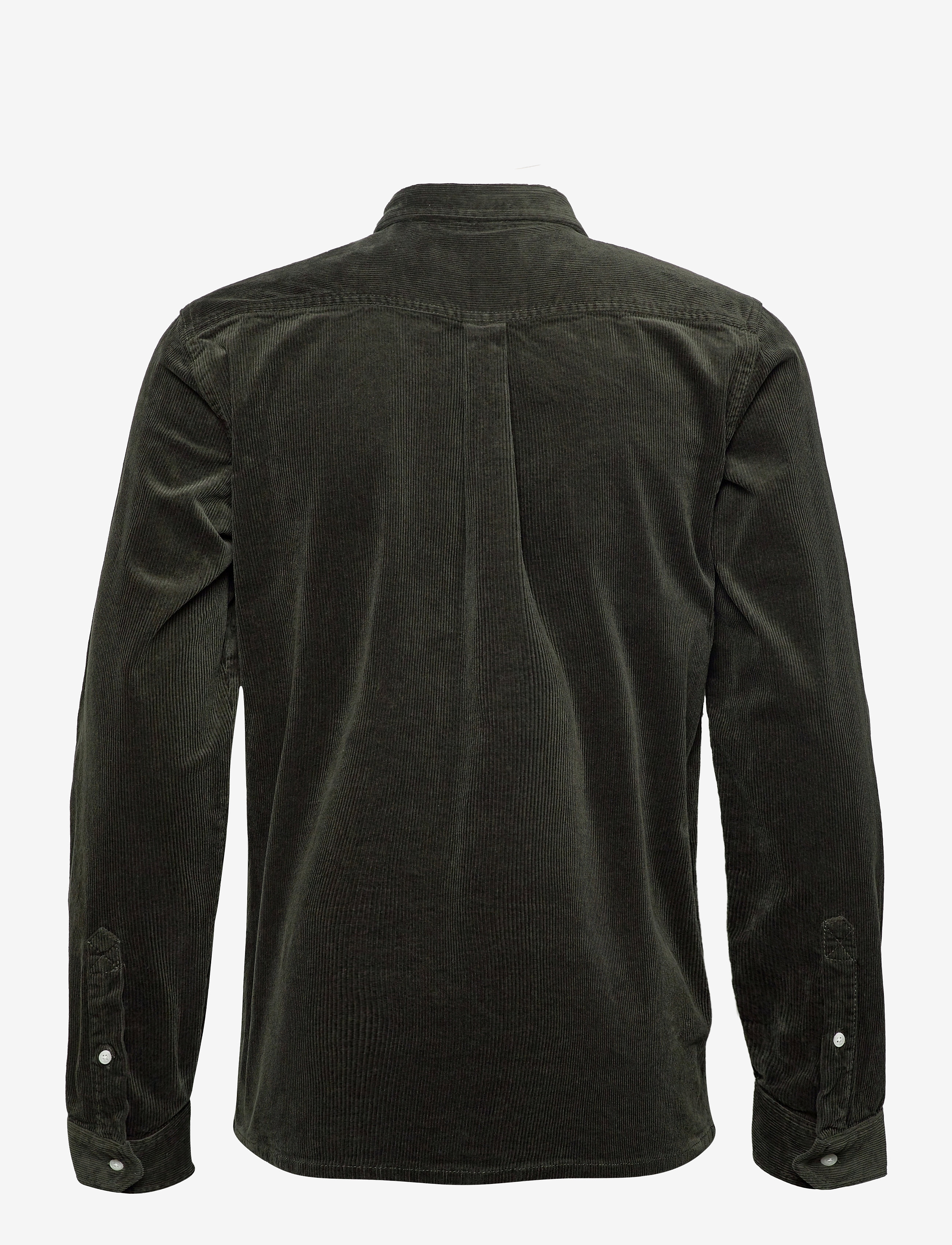 Les Deux - Felix HW Corduroy Shirt - deep forrest - 1