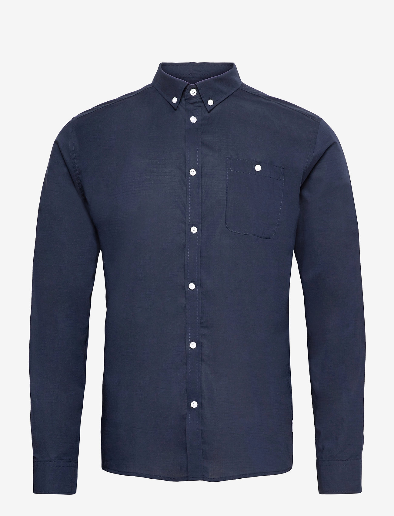 Les Deux - Laurent Ribstop Shirt - dark navy - 0