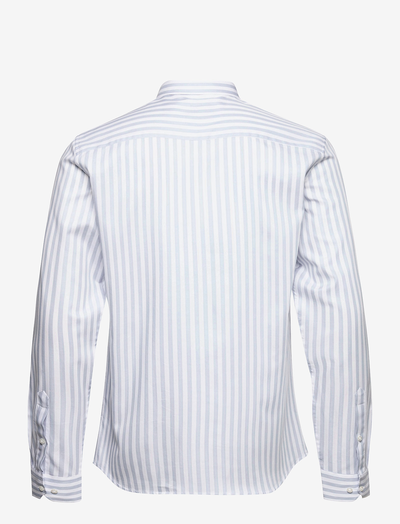 Les Deux - Christoph Stripe Poplin Shirt - dust blue/white - 1