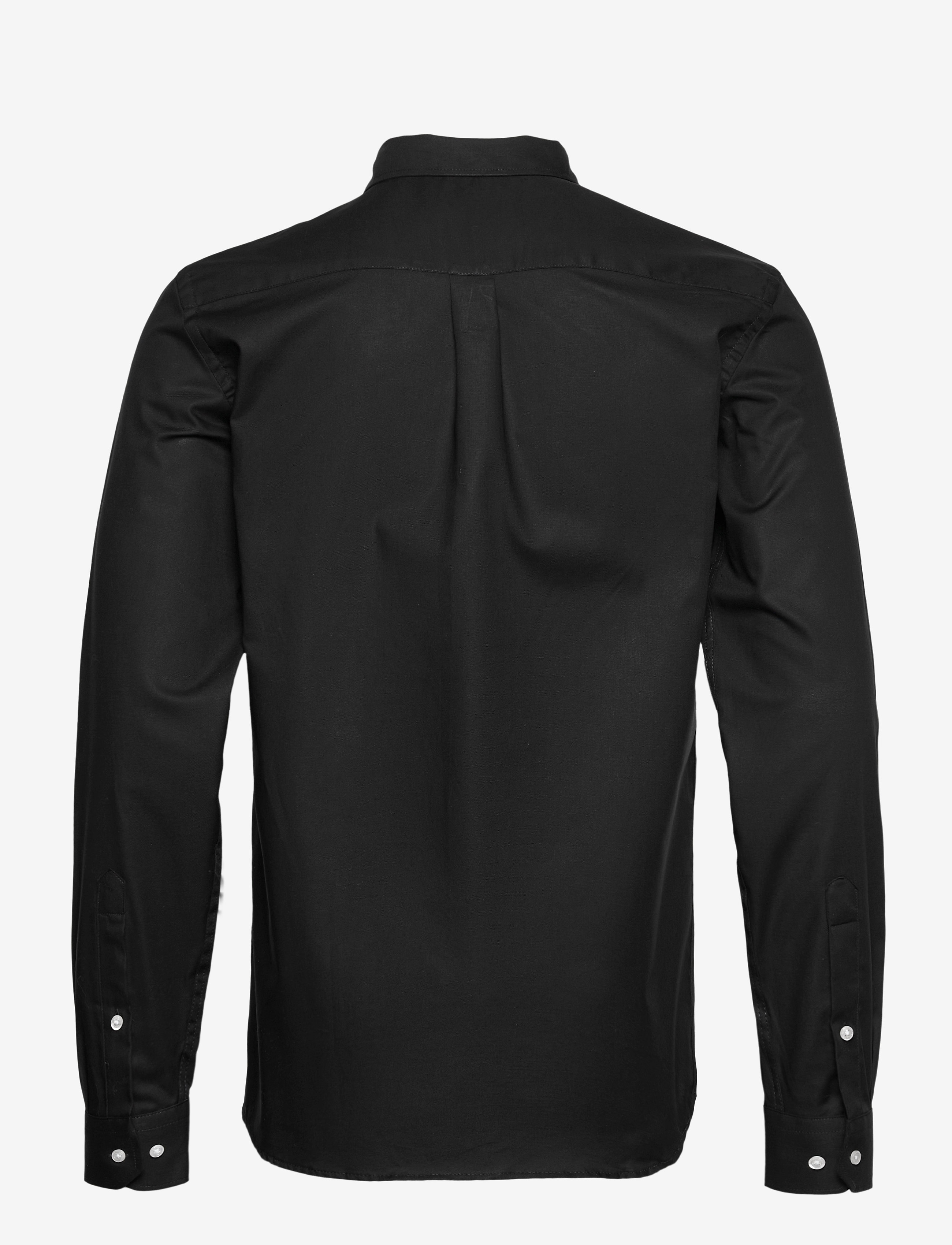 Les Deux - Winston Pinpoint Oxford Shirt - black - 1