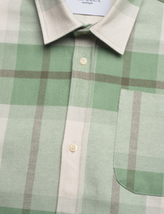 Les Deux - Jeremy Flannel Shirt - põhjamaade stiil - hegde green/ivory - 2