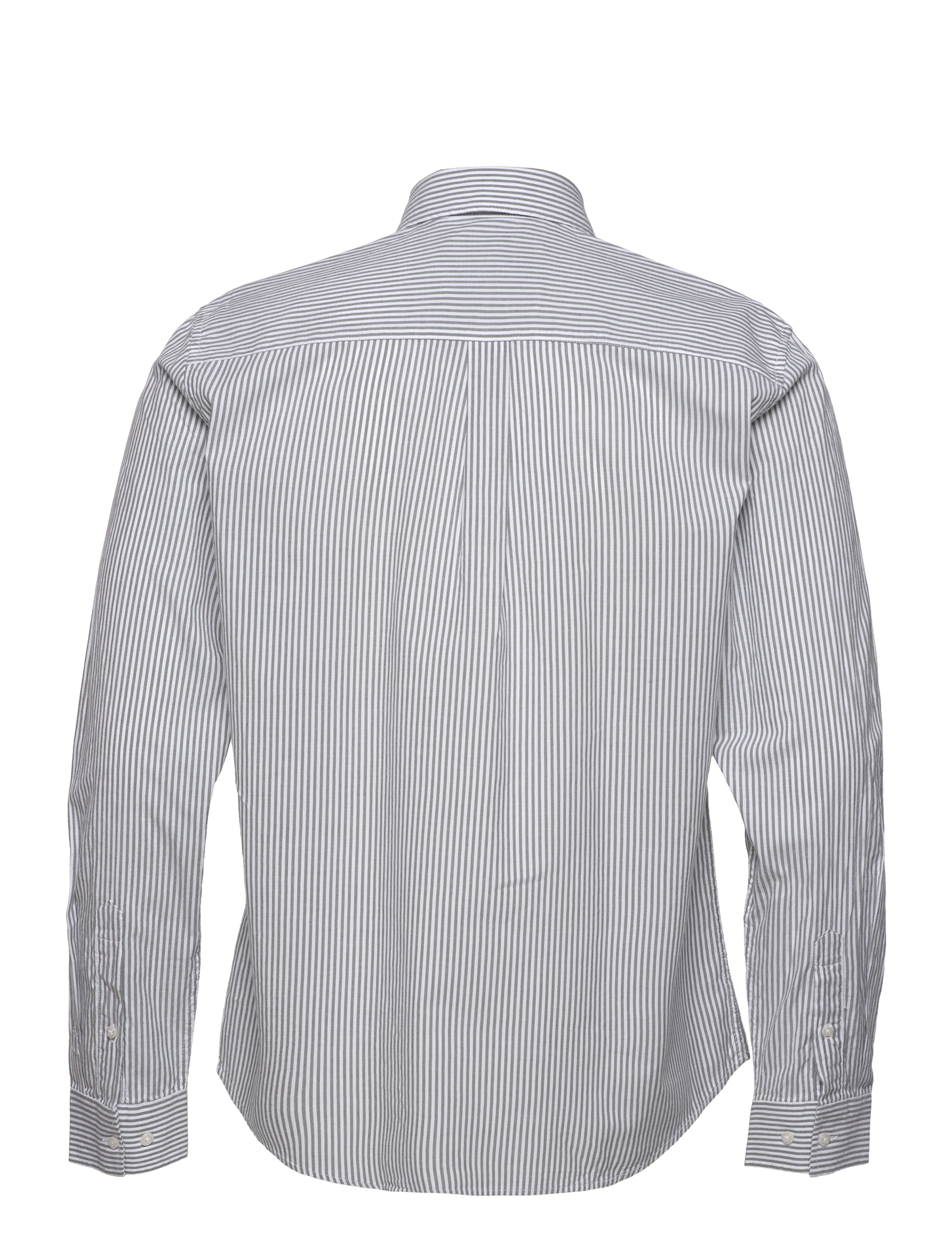 Les Deux - Louis Light Oxford Shirt - thyme green/white - 1
