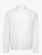 Encore Light Oxford Shirt - WHITE
