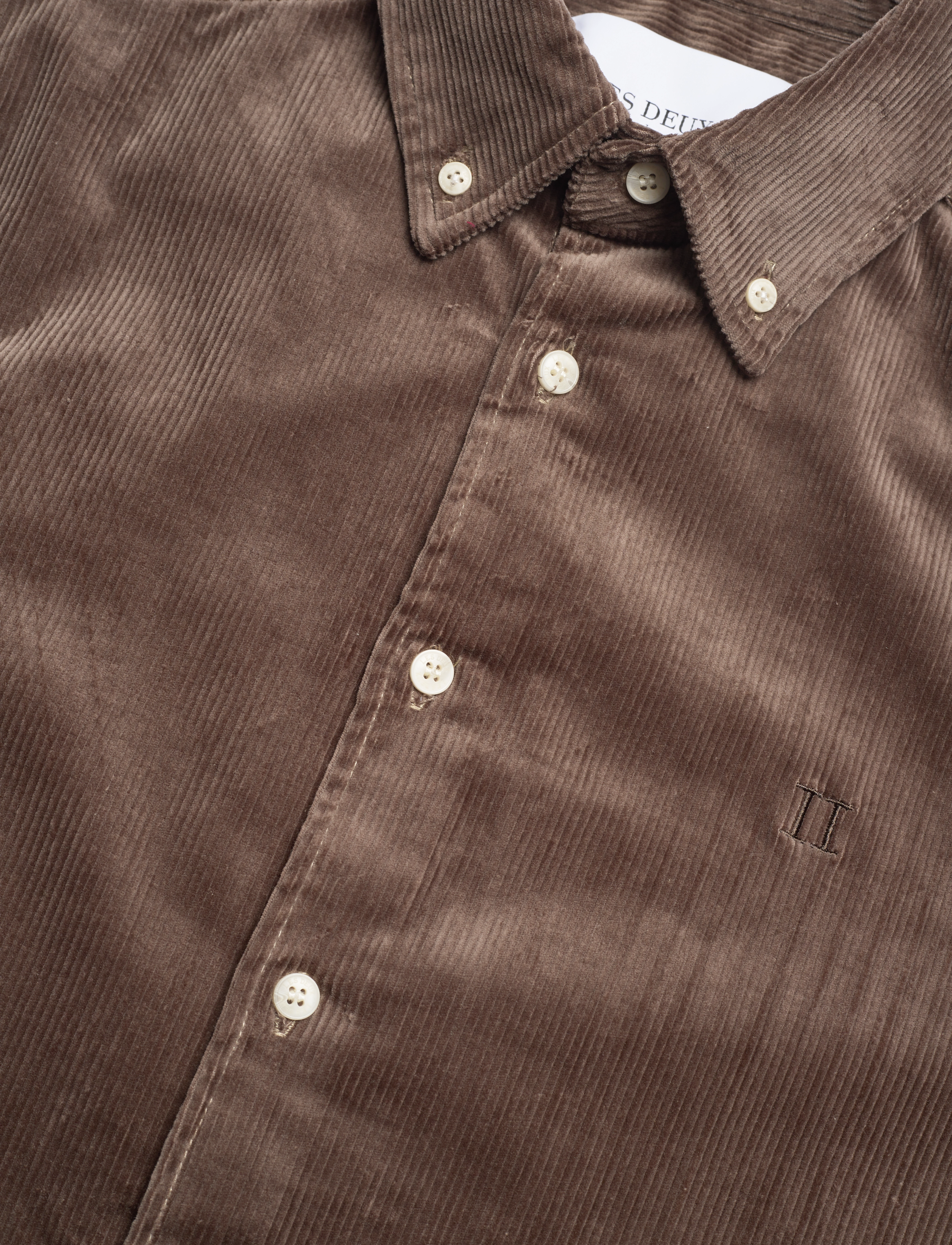 Les Deux - Karlo Corduroy Shirt - mountain grey - 3