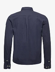 Les Deux - Desert Reg Shirt - basic shirts - dark navy melange - 1